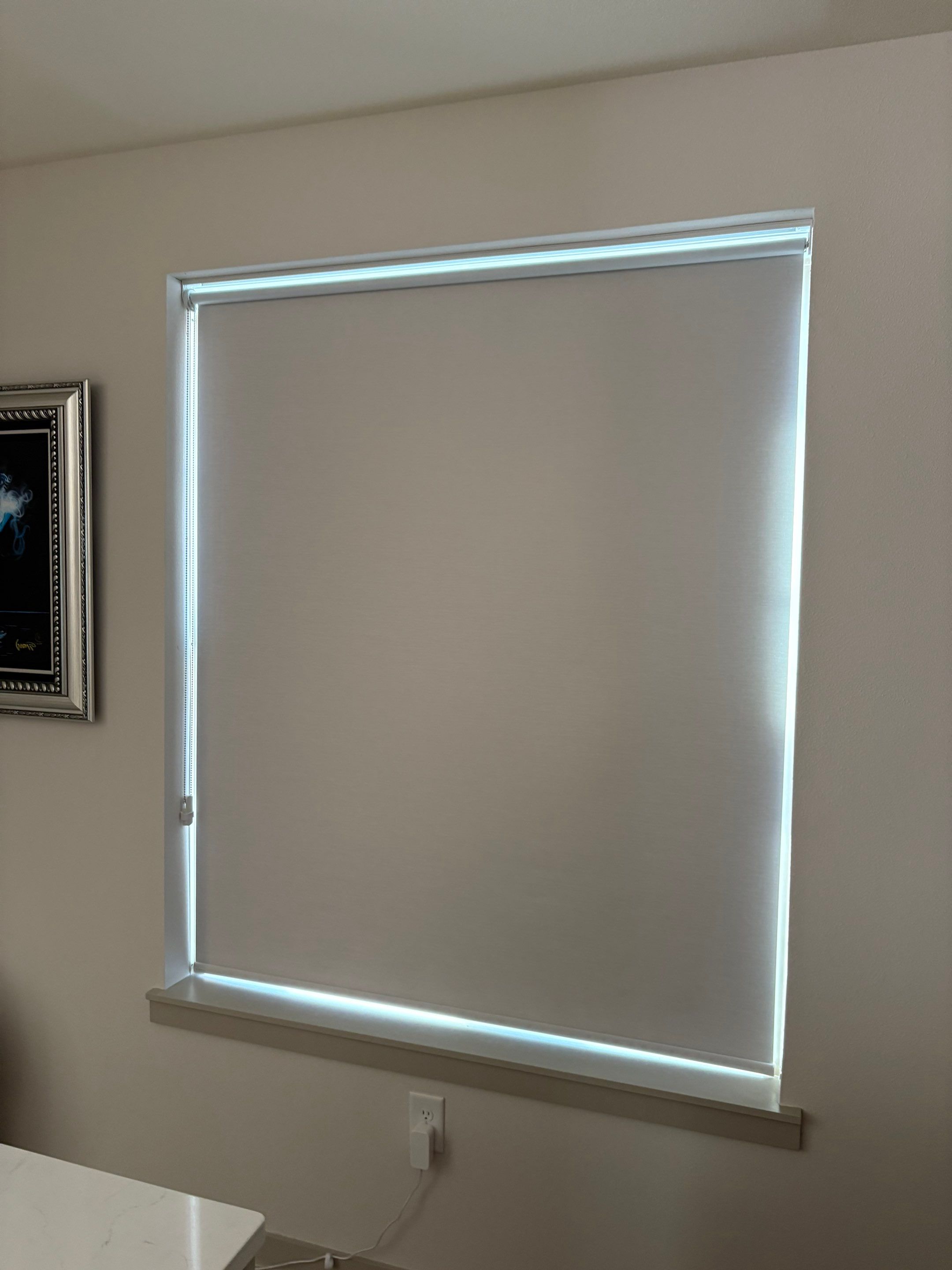 Roller Shades Project in Huntsville, AL by Blinds and Borders