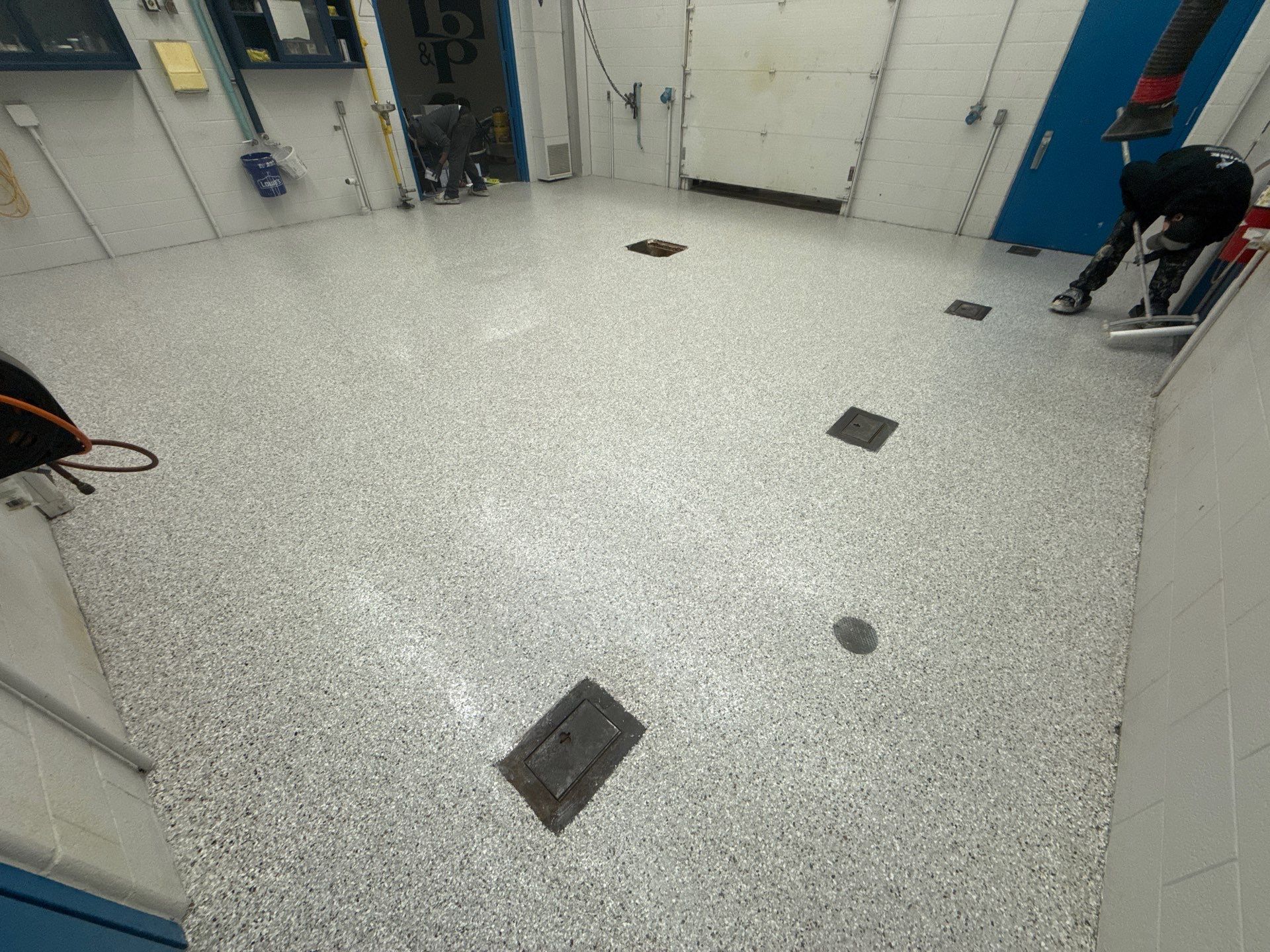 Project in Saginaw by Wise Coatings of Central Michigan