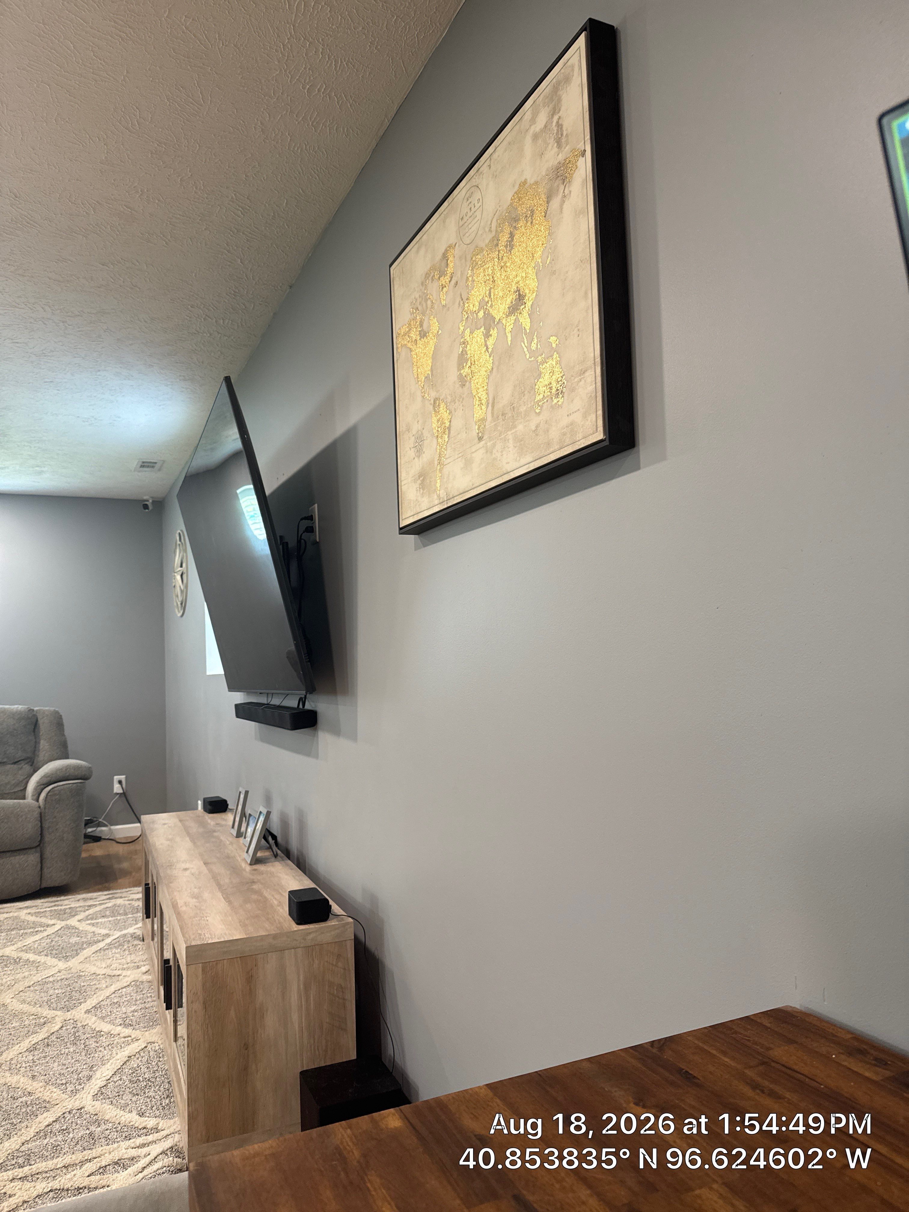 Basement Living Area and Home Office Renovation in Lincoln by CompanyCam Sales Demo