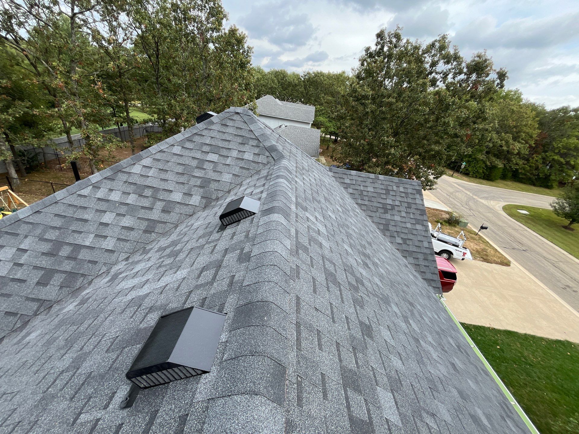 Residential Roofing Installation using Atlas Pinnacle - Color Black by Titan Commercial & Residential Roofing 