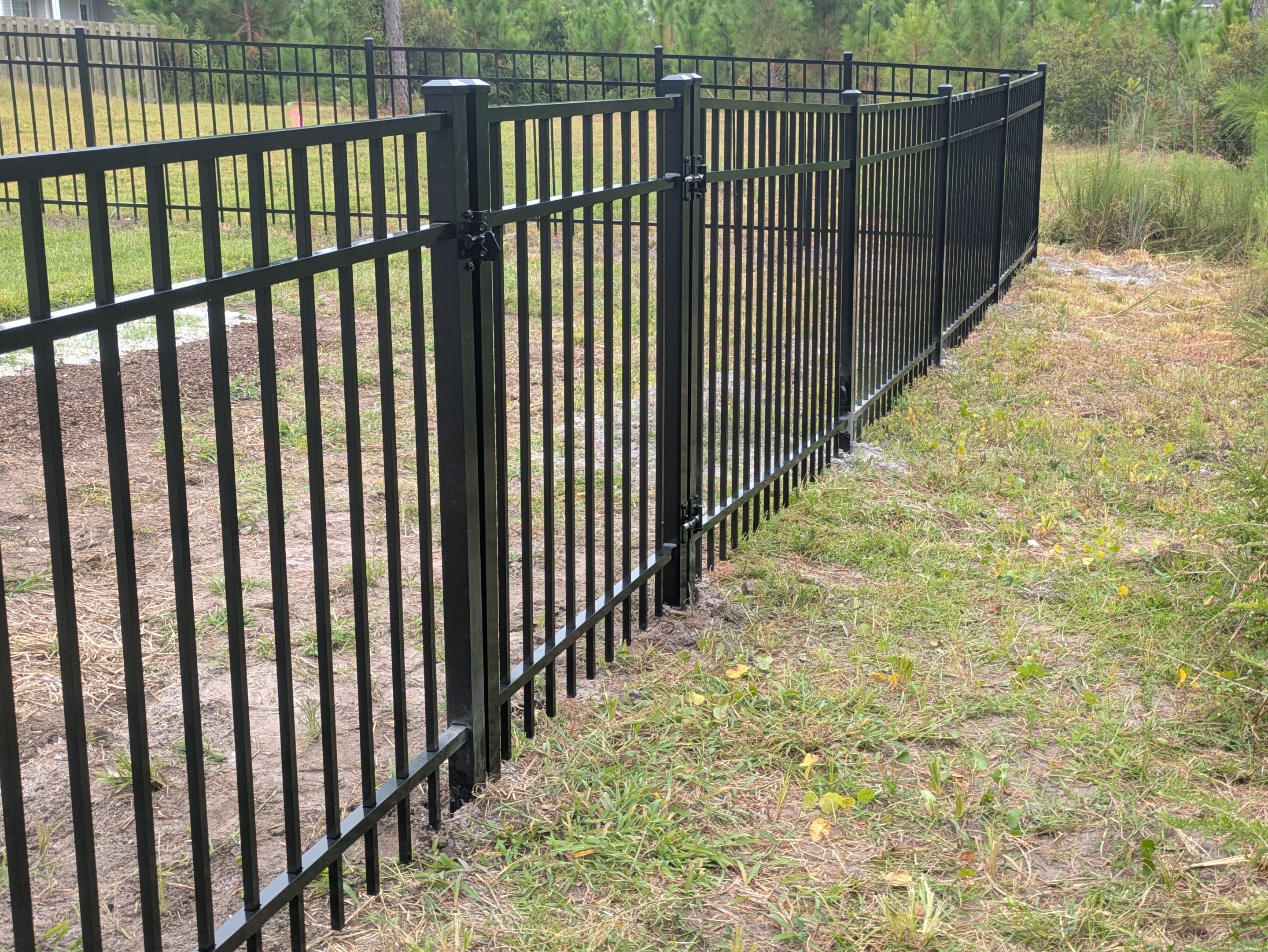 Sterling Aluminum Project in Sneads Ferry by Superior Fence and Rail