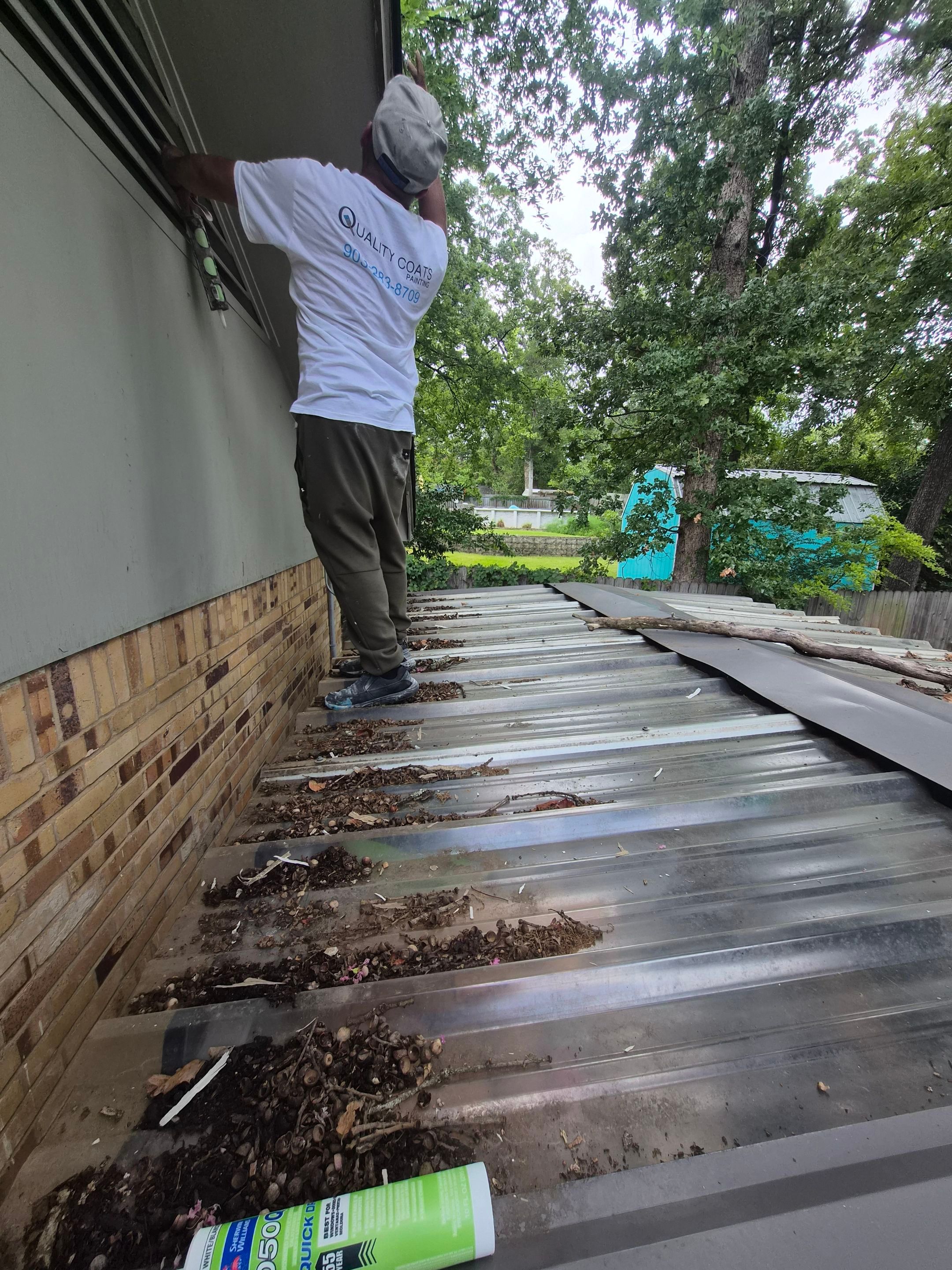 Clean, Consistent Finish on Paint Project in Tyler TX by Quality Coats Painting