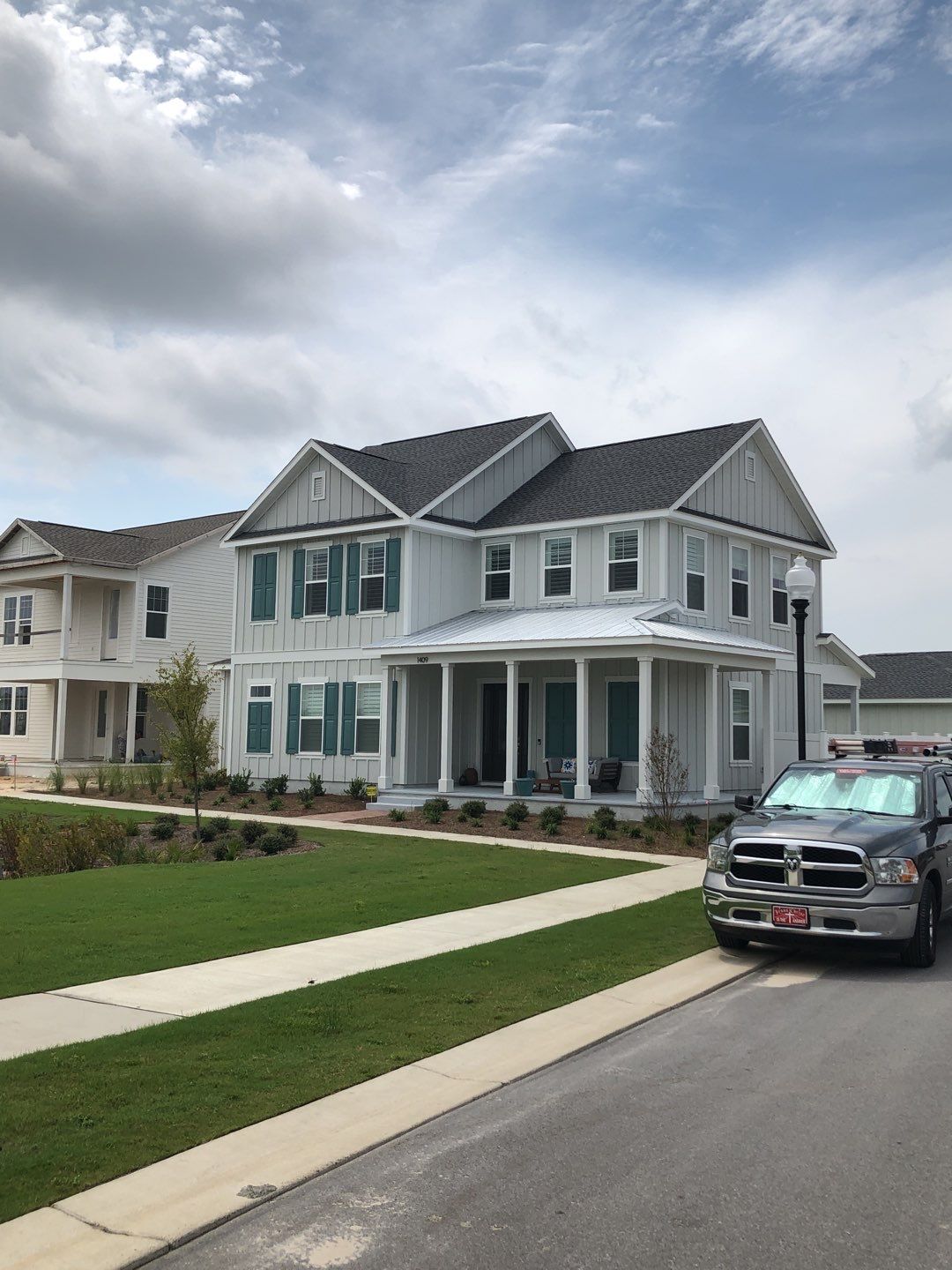Seamless Gutter Installation using White K-Style Gutters by Gutter Professors