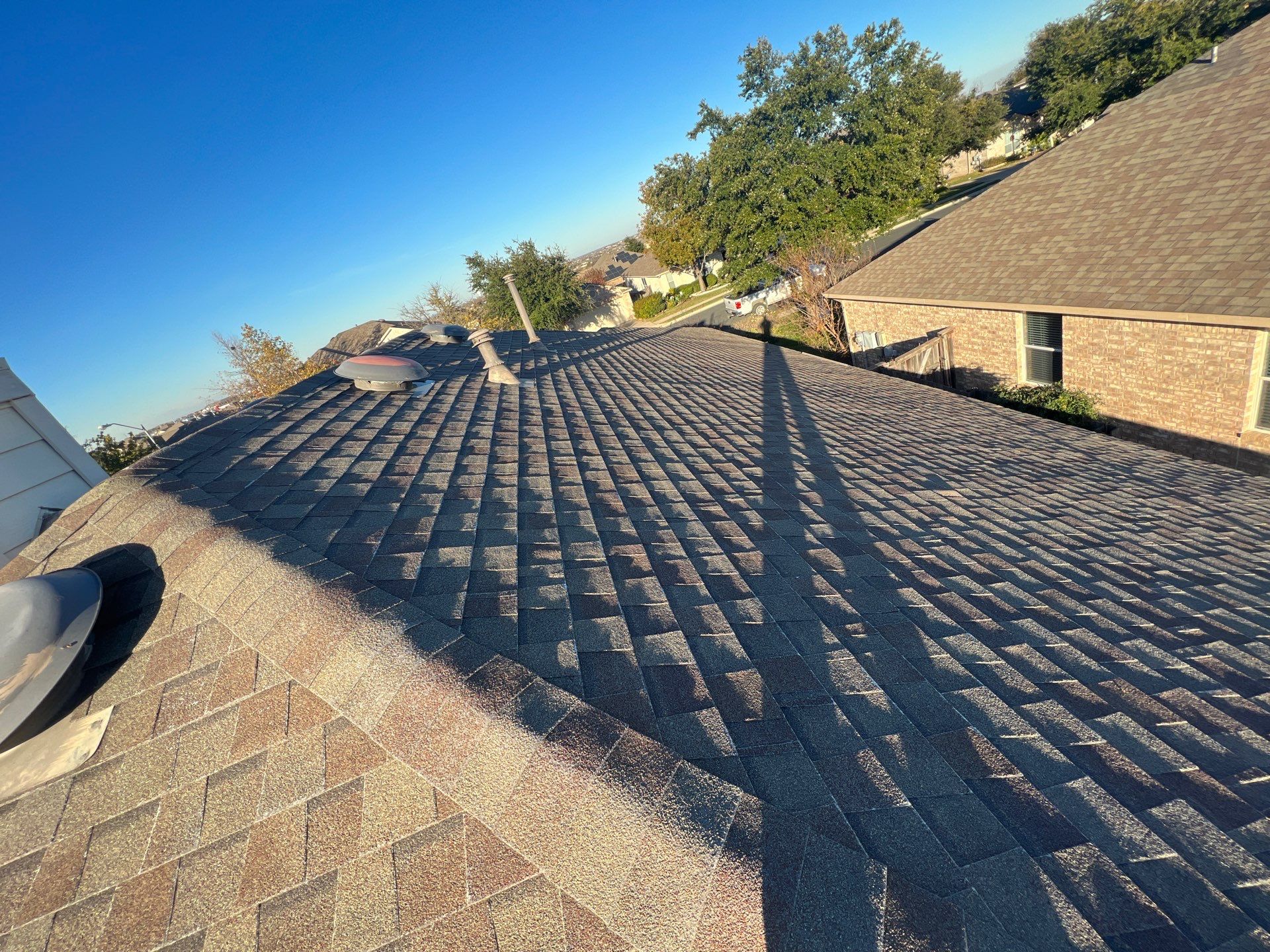Complete Roofing Replacement and Hail Damage Restoration in Round Rock by Caliber Restoration LLC