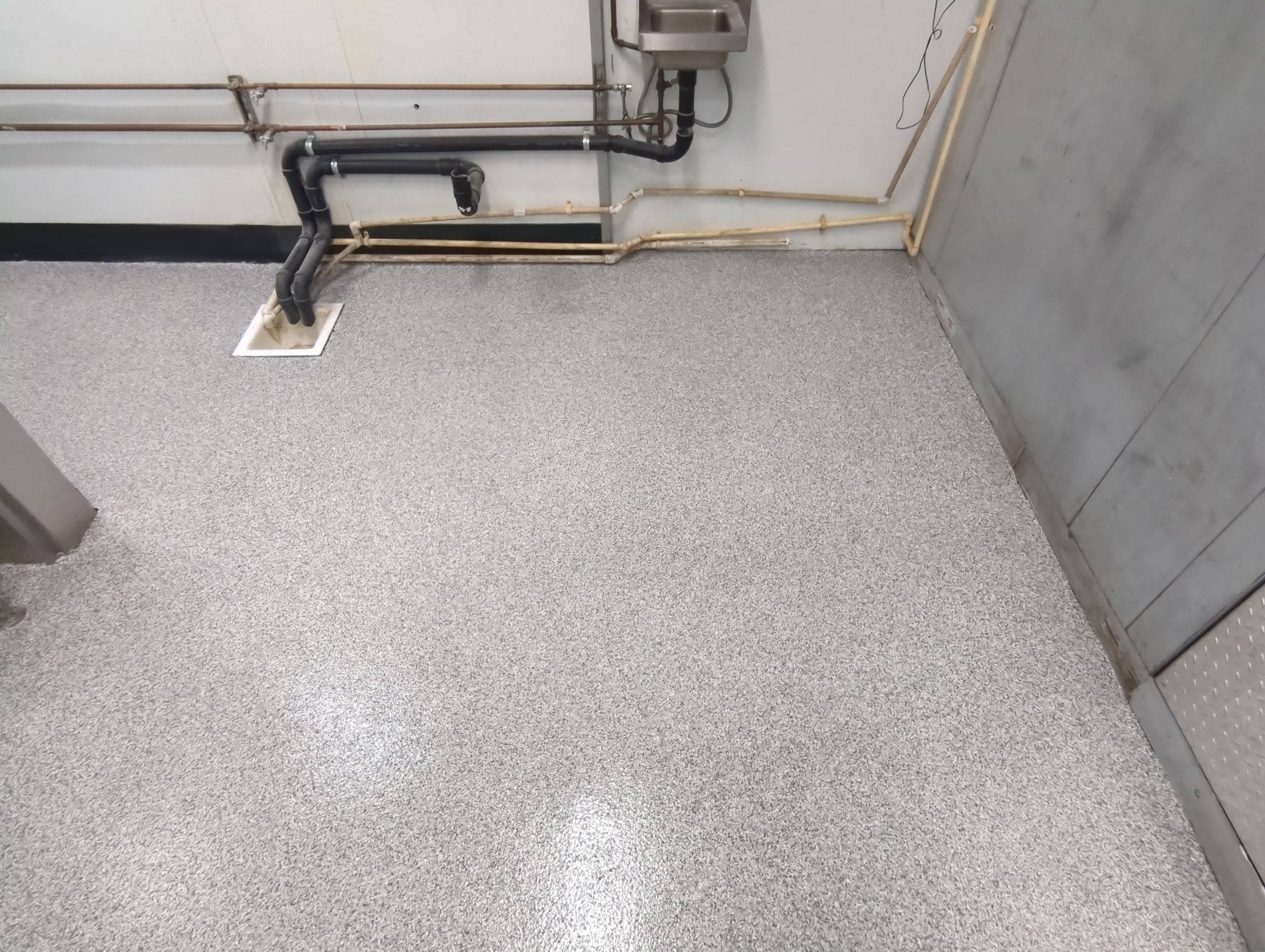Commercial Kitchen Flooring using Slate Stone 1/8" by Croc Coatings, LLC