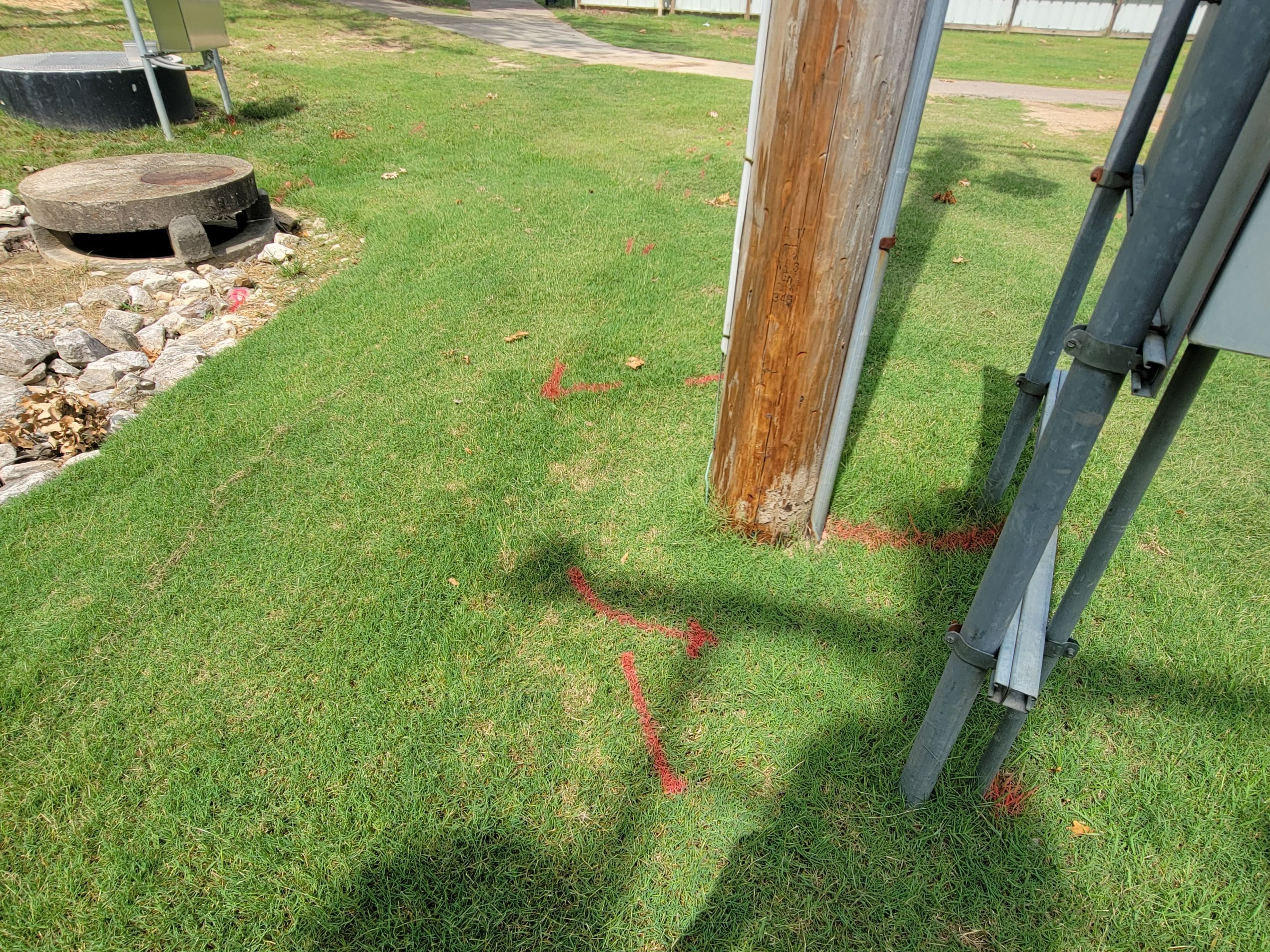 School Locate for Athletic Field Upgrades by Alsip Locating Service, LLC