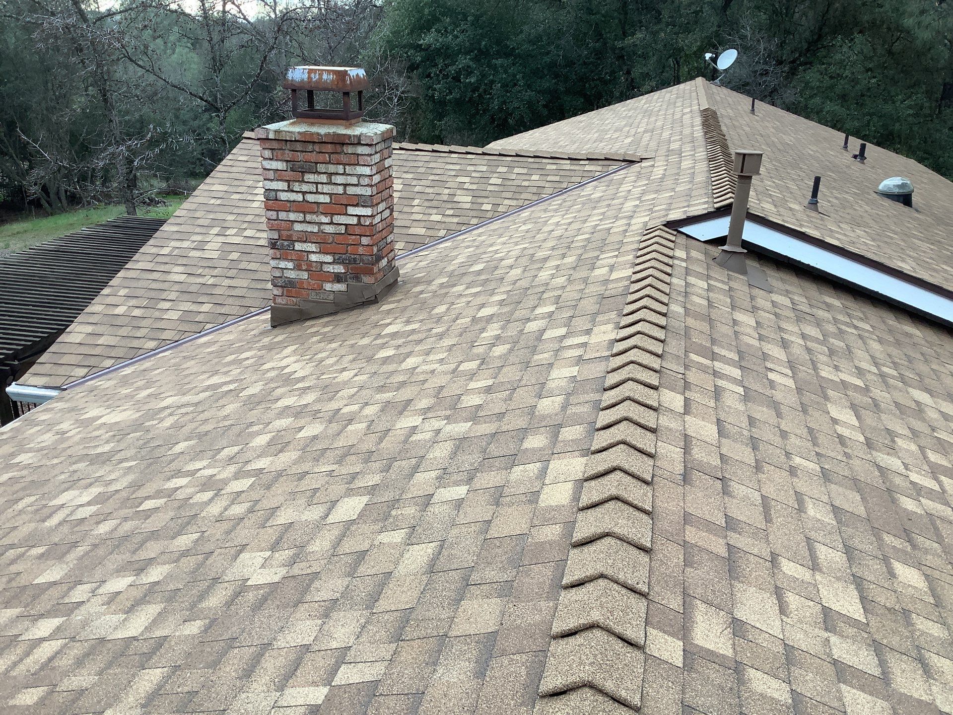 Residential Roofing Installation using Owens Corning Roofing Shingles by Byers Enterprises 