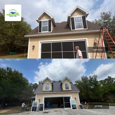 Charcoal Brown Standing Seam