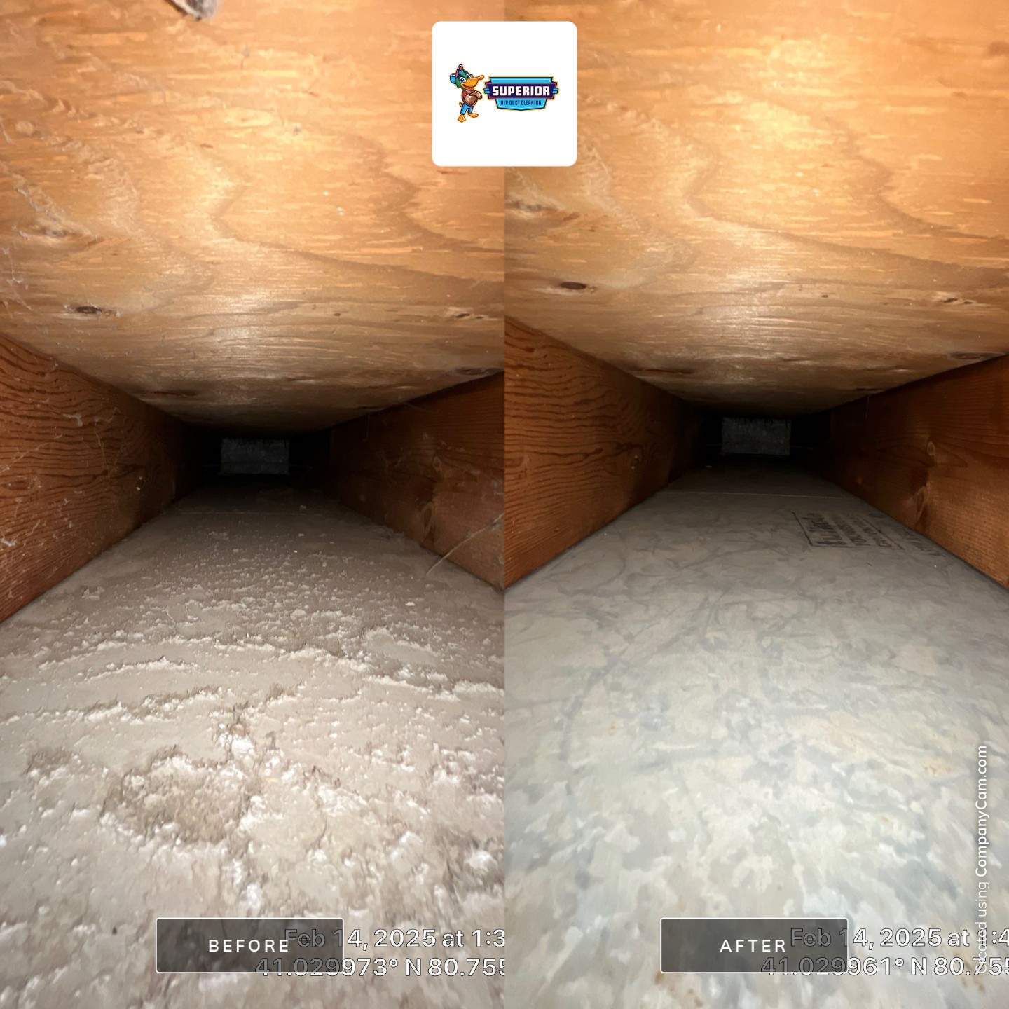 Air Duct Cleaning With a Vacuum Truck in Canfield, OH by Superior Air Duct Cleaning