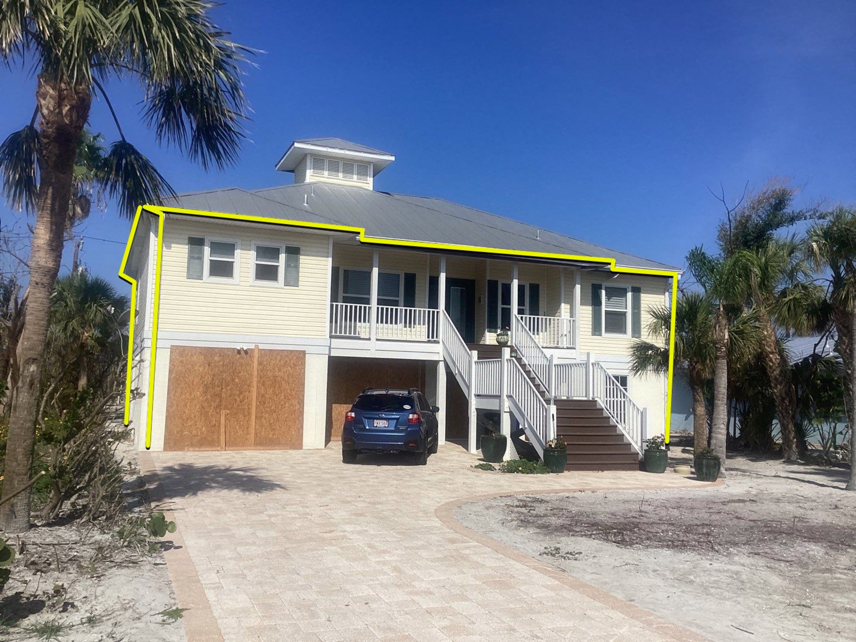 Soffit and Fascia Installation in Sanibel FL by Gutter Professors