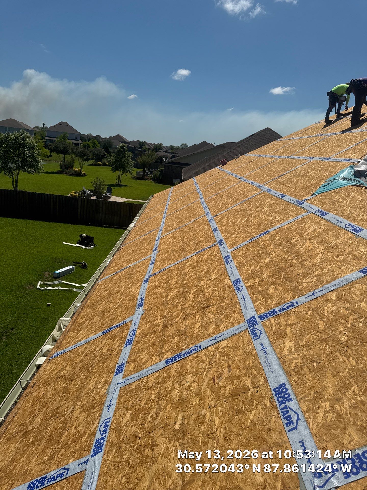 GAF Architectural Shingle Roof Replacement in Fairhope, Alabama by 4U Roofing