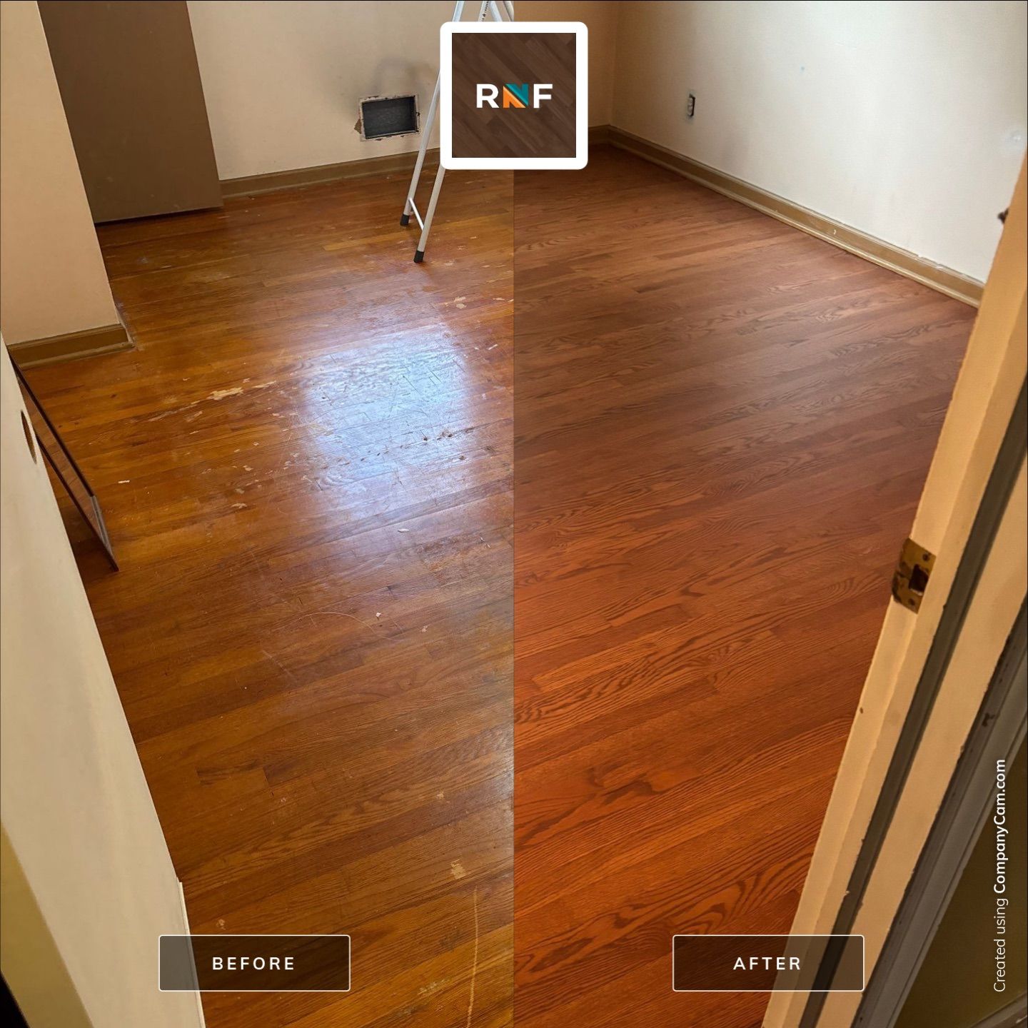 Hardwood Floor Refinishing and Custom Staining in Raytown by Rippnfinish