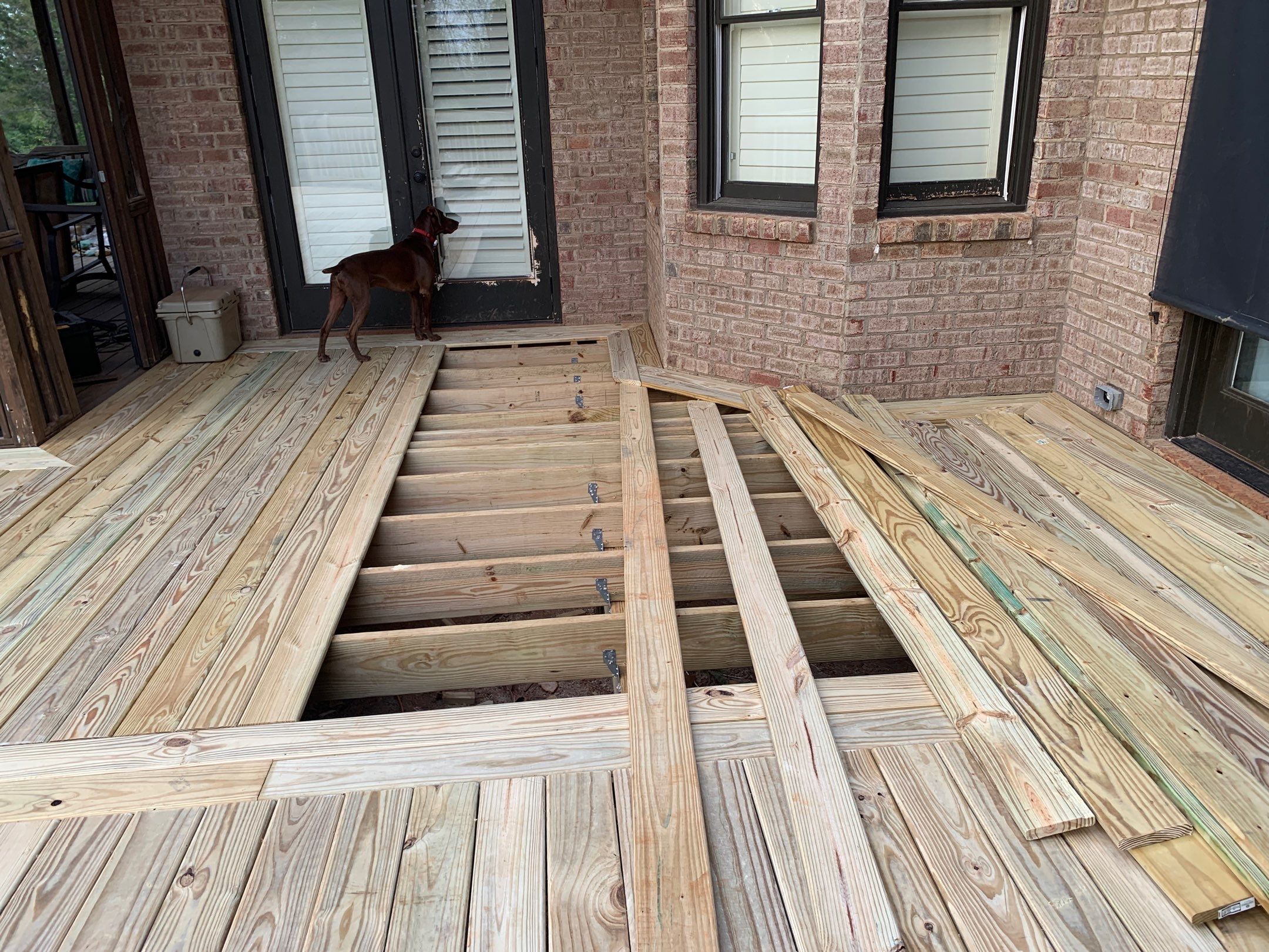 Scout Ridge - Deck Installation  by Pillar and Pine