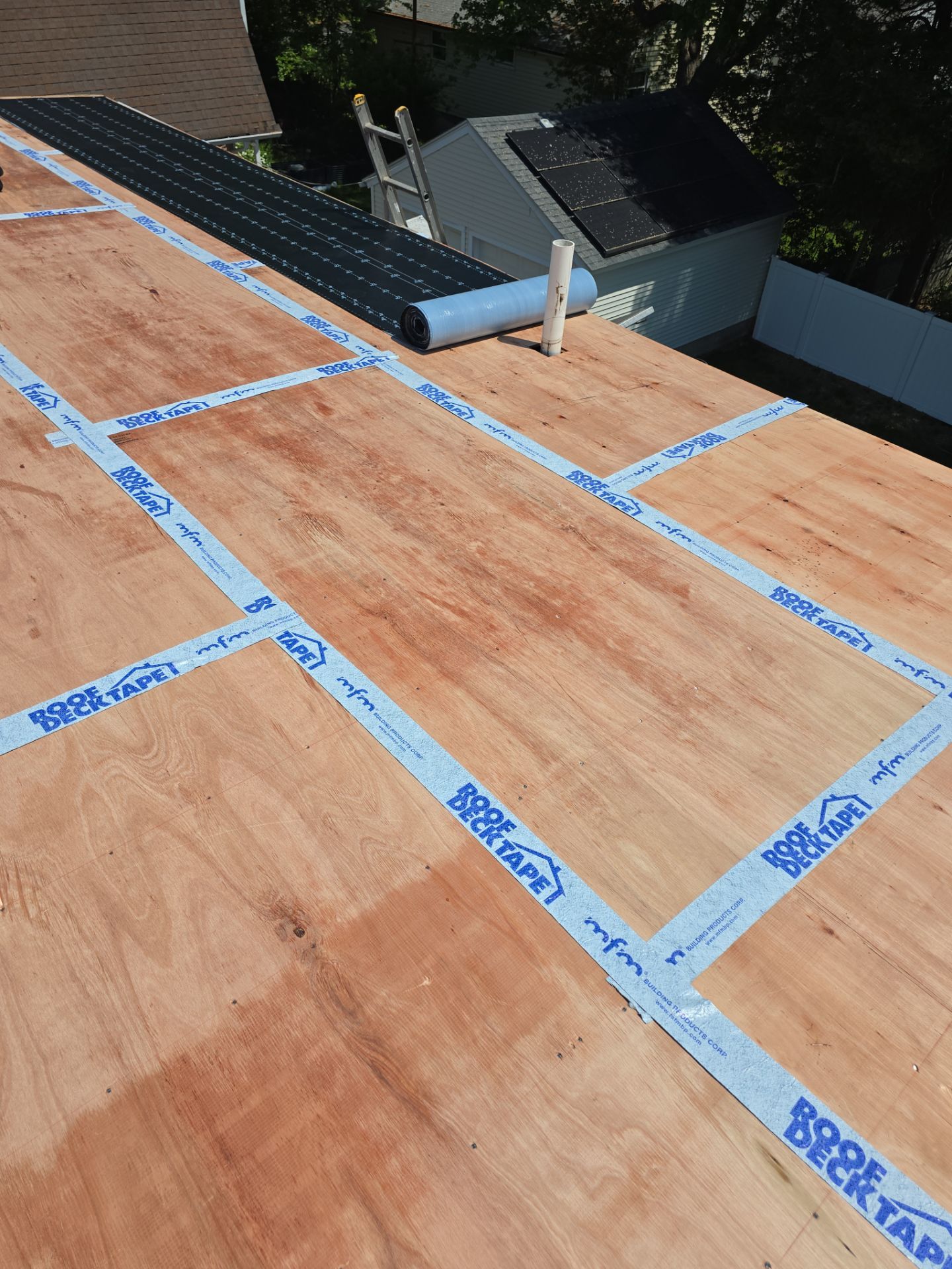 Residential Roof Replacement With Owens Corning Shingles in Stratford, CT by A Plus Exterior