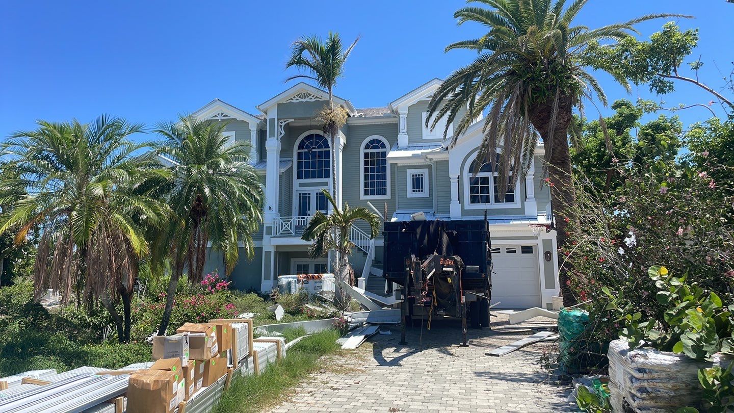 Sanibel Island Standing Seam Roof Replacement by Four Peaks Roofing