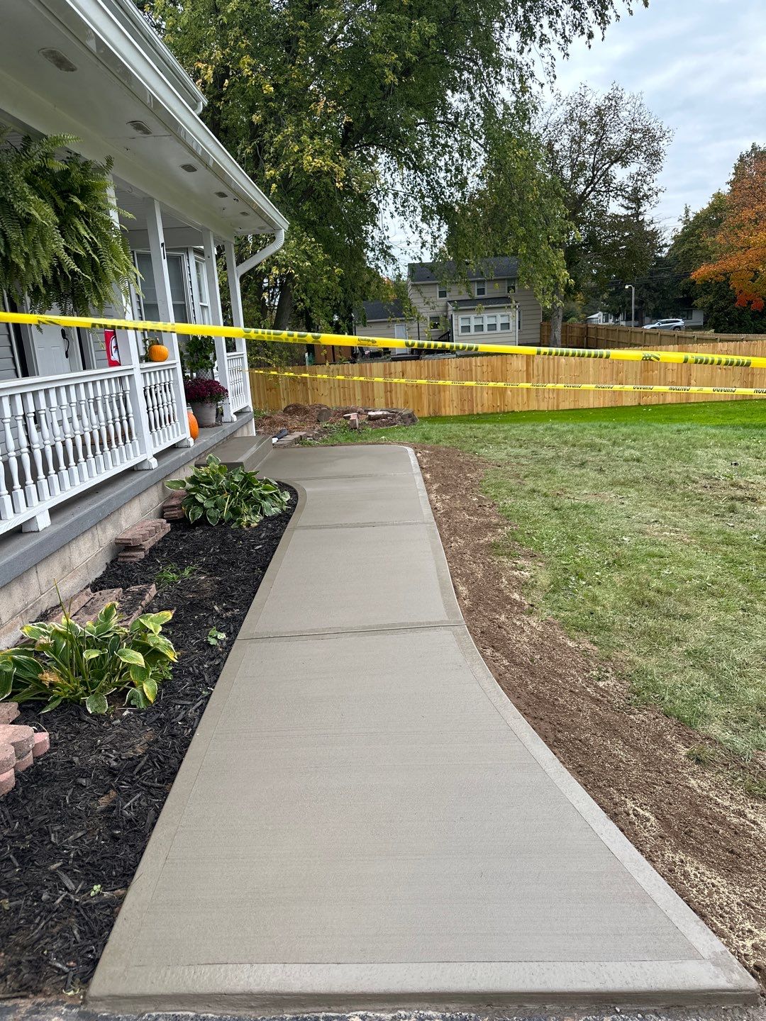Broom Finish Walkway  by NG Masonry & Construction LLC