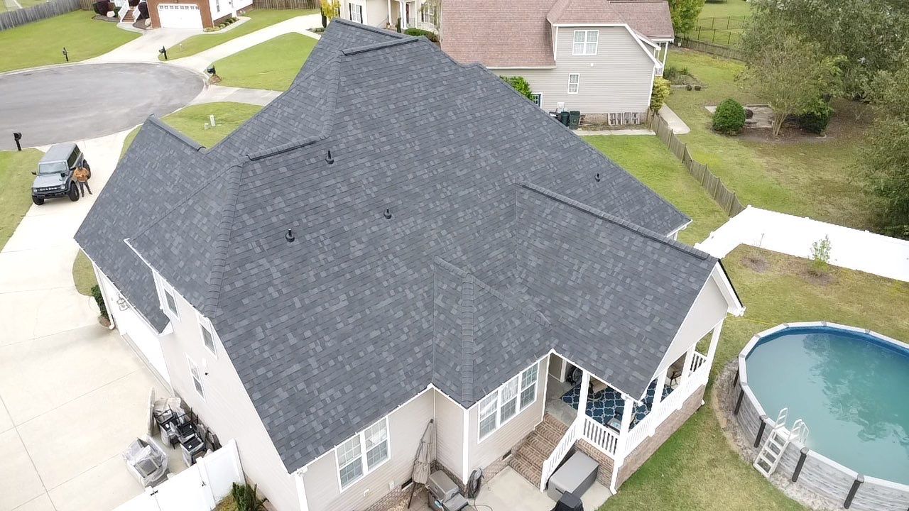 Roof Replacement Project in Winterville by Roofing Solutions