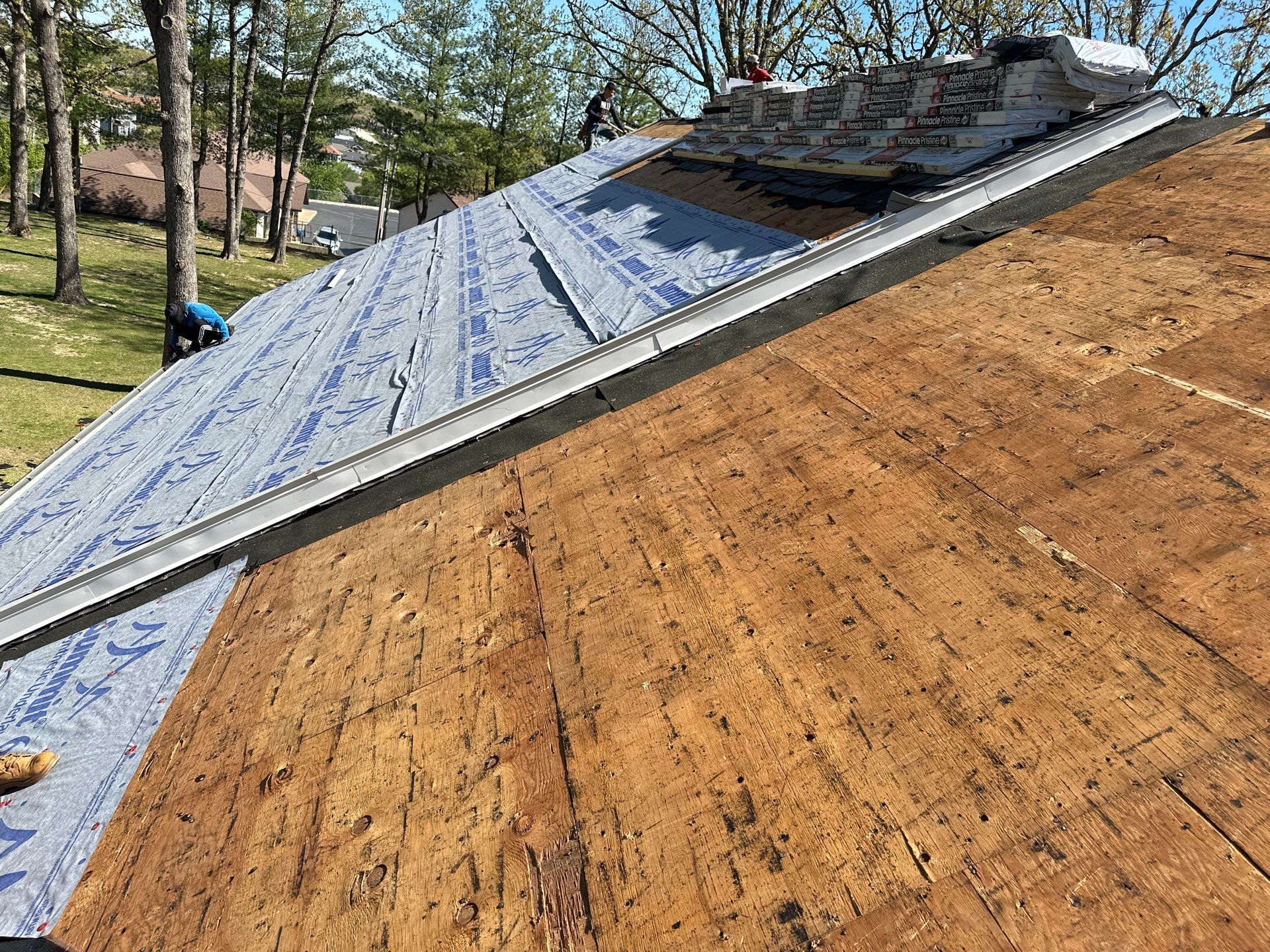 Residential Roofing & Gutter Guards Install  by Titan Commercial & Residential Roofing 