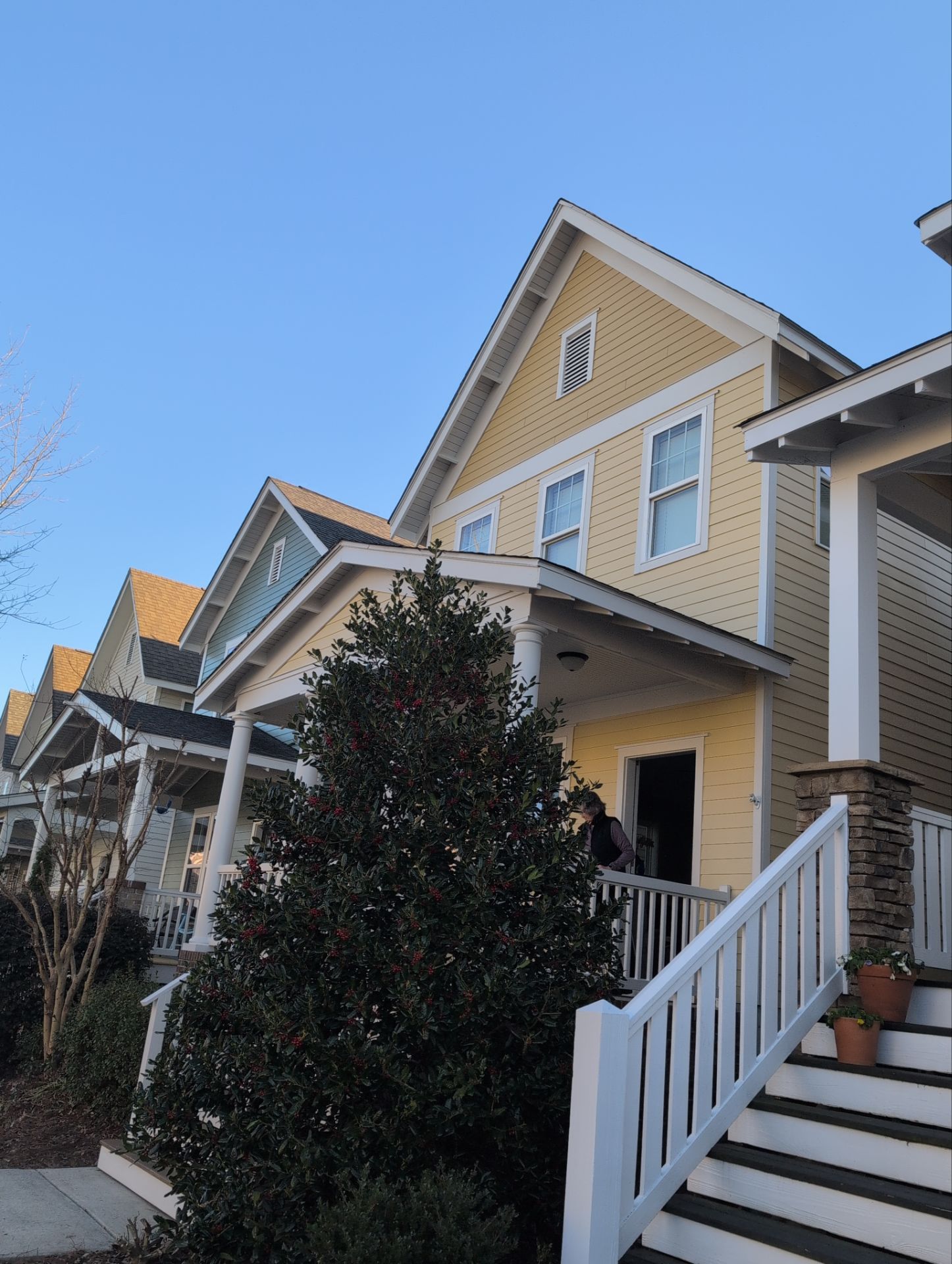 Exterior painting Chapel Hill NC G. Woods by GonzalezPainters & Contractors Inc 