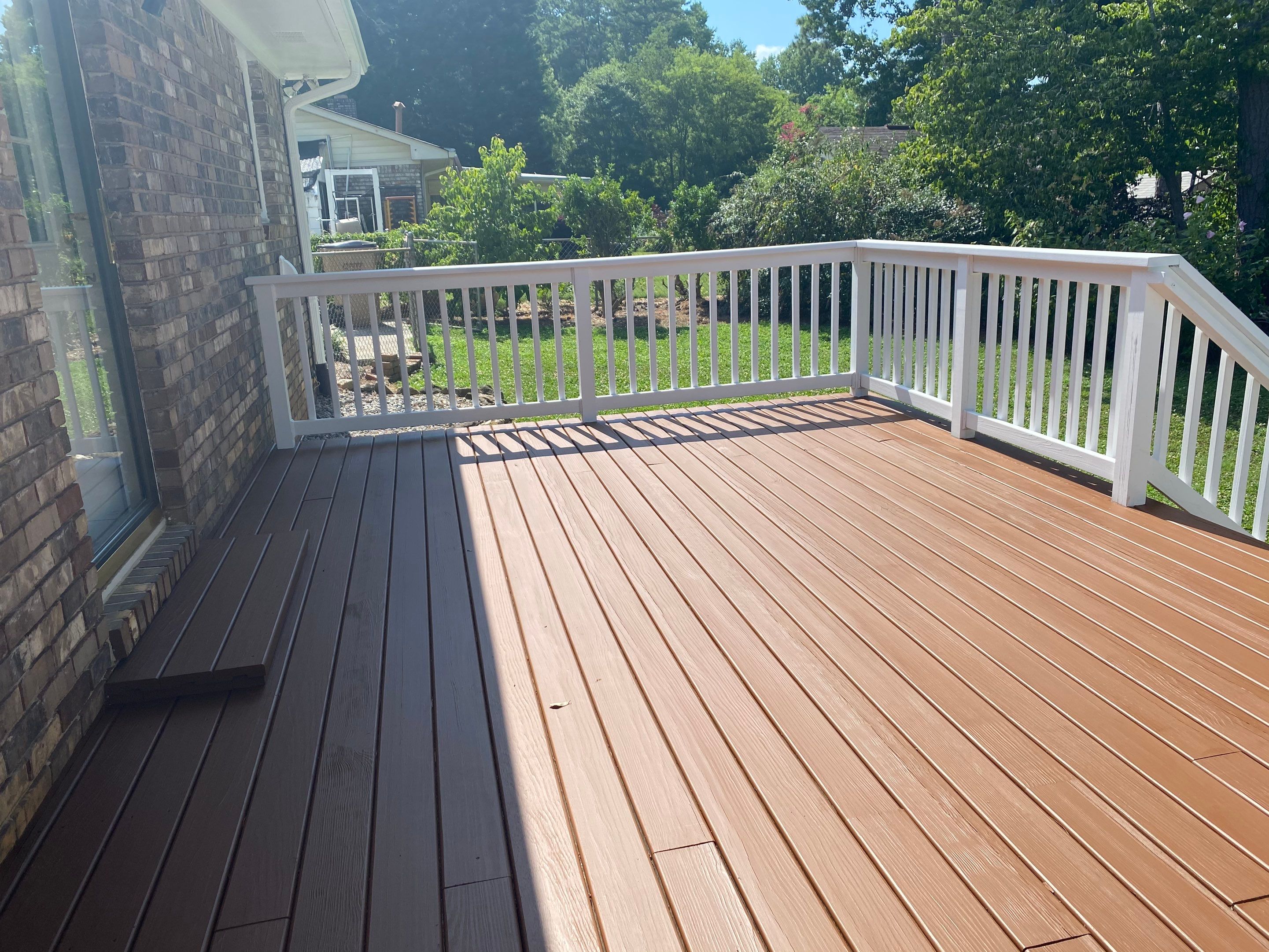 Composite Deck and Screened Porch Construction in Kennesaw by Swift Home Renovations