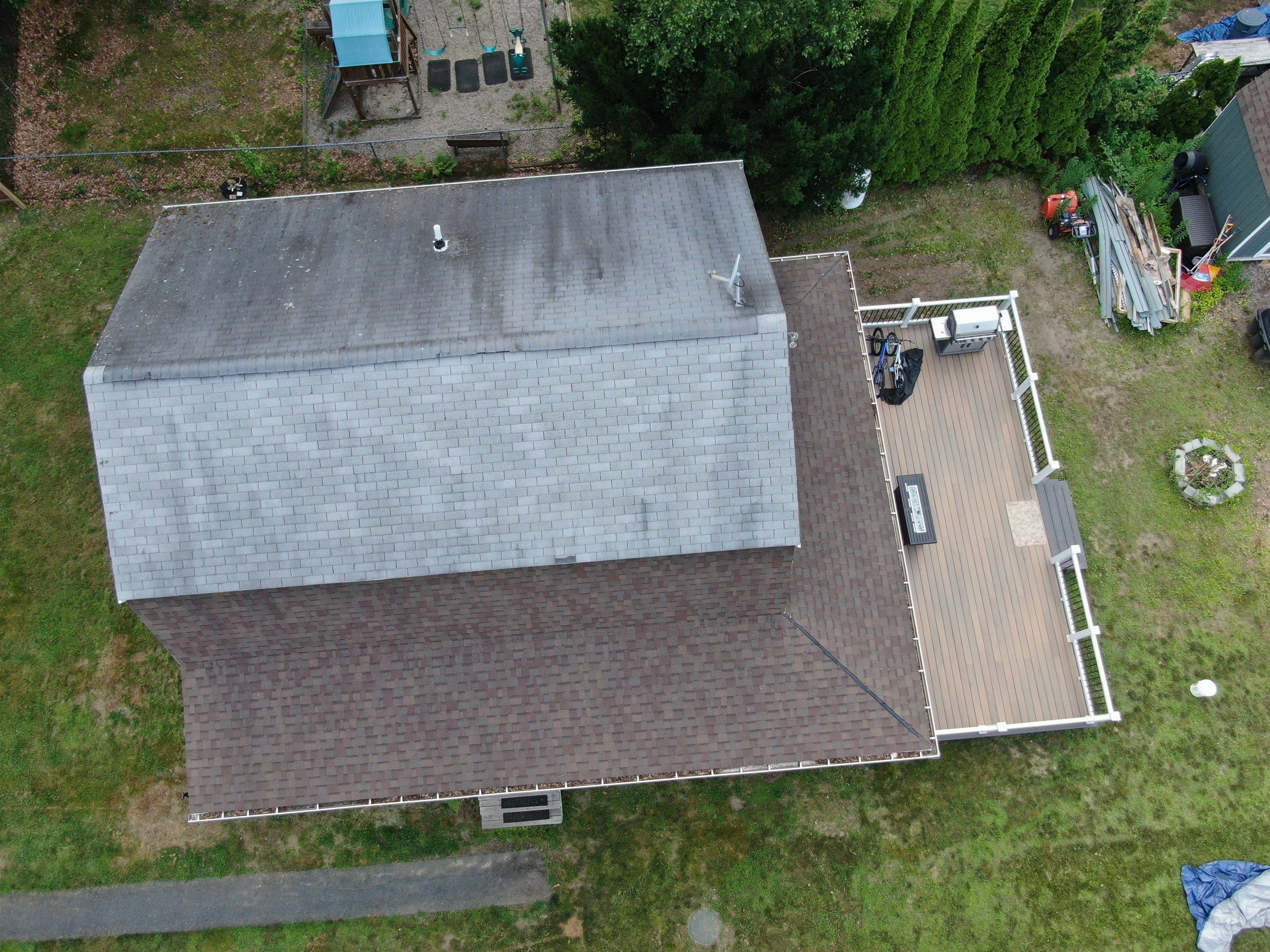 Full Roof Replacement & Farmers Porch Restoration – Asphalt + Standing Seam Metal by Mighty Dog Roofing of Greater Middlesex County