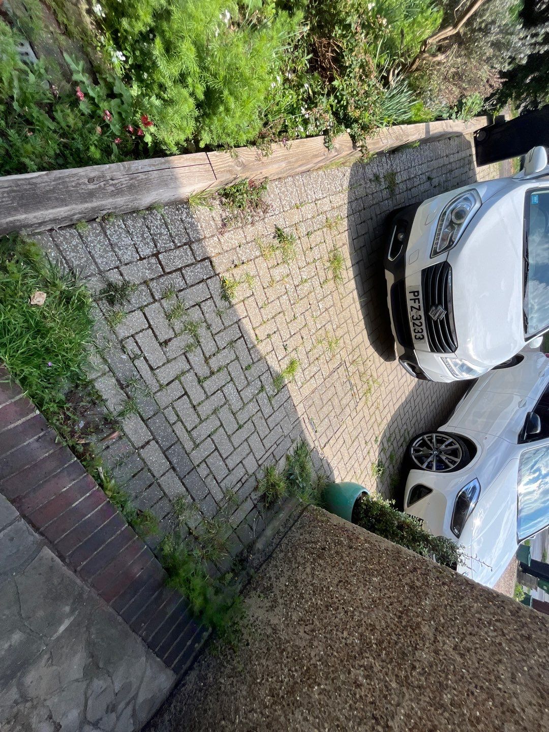 Driveway And Patio Clean using Honda 21lt High Pressure Machine by Ges Exterior Cleaning ltd