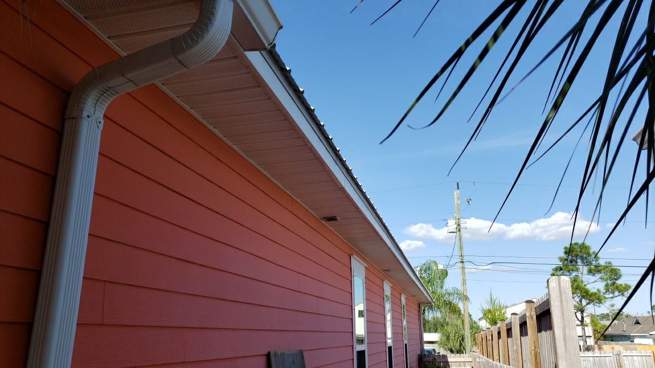 Gutter Installation using K-Style Gutters by Gutter Professors