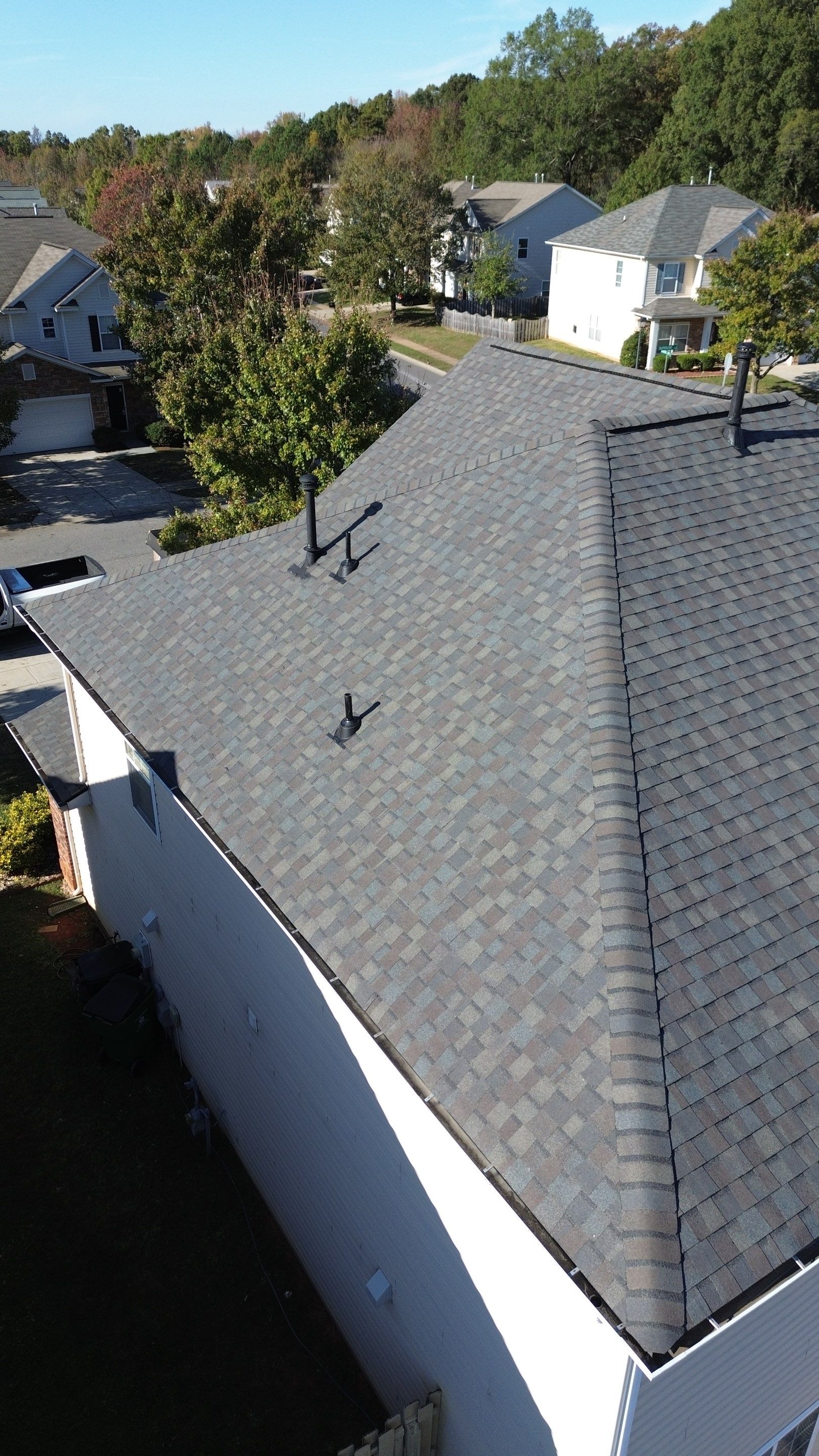 Roof replacement, interior and gutters repair by hail and wind damage by Just Brilliant Restoration JBR