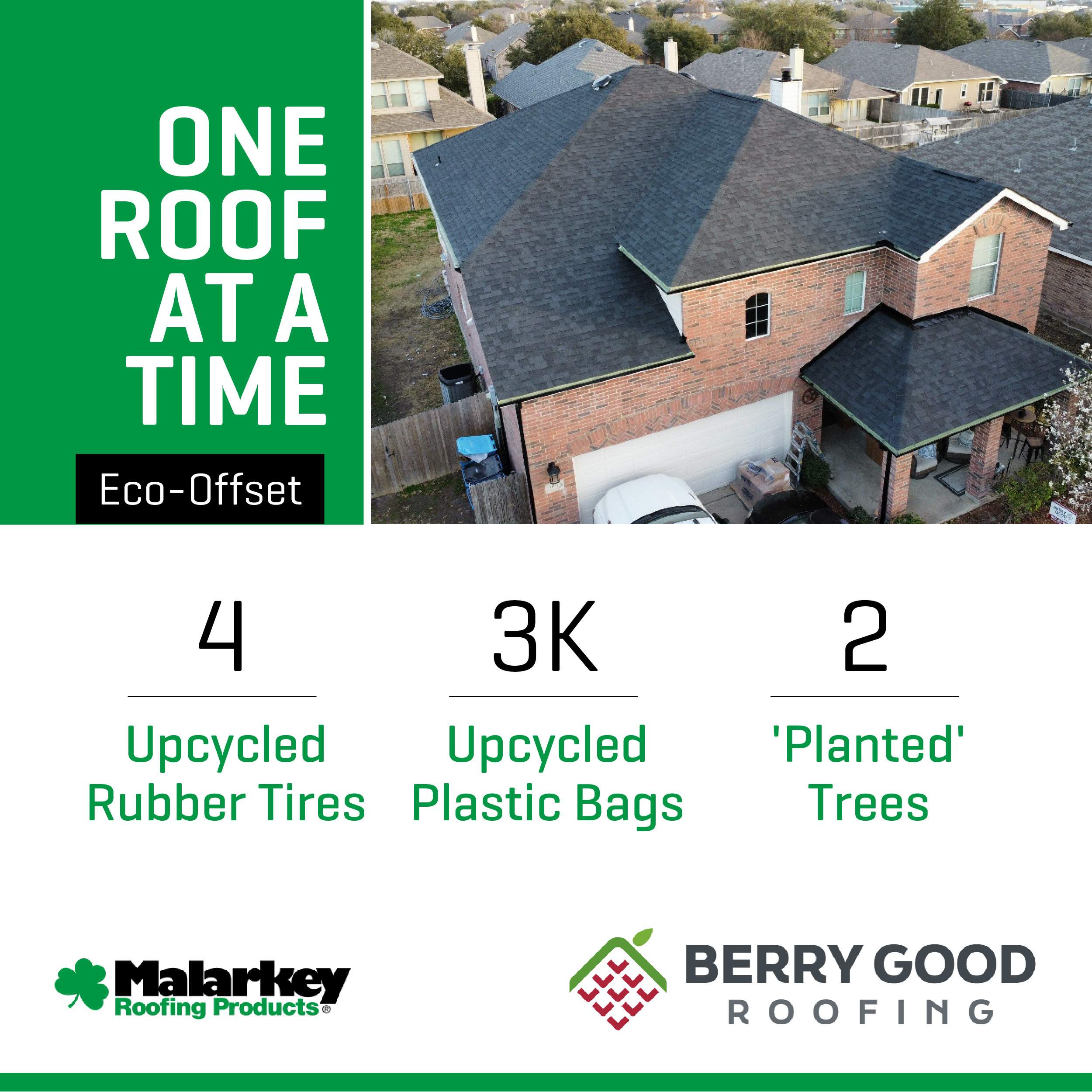 Reroof and Gutters by Berry Good Roofing 