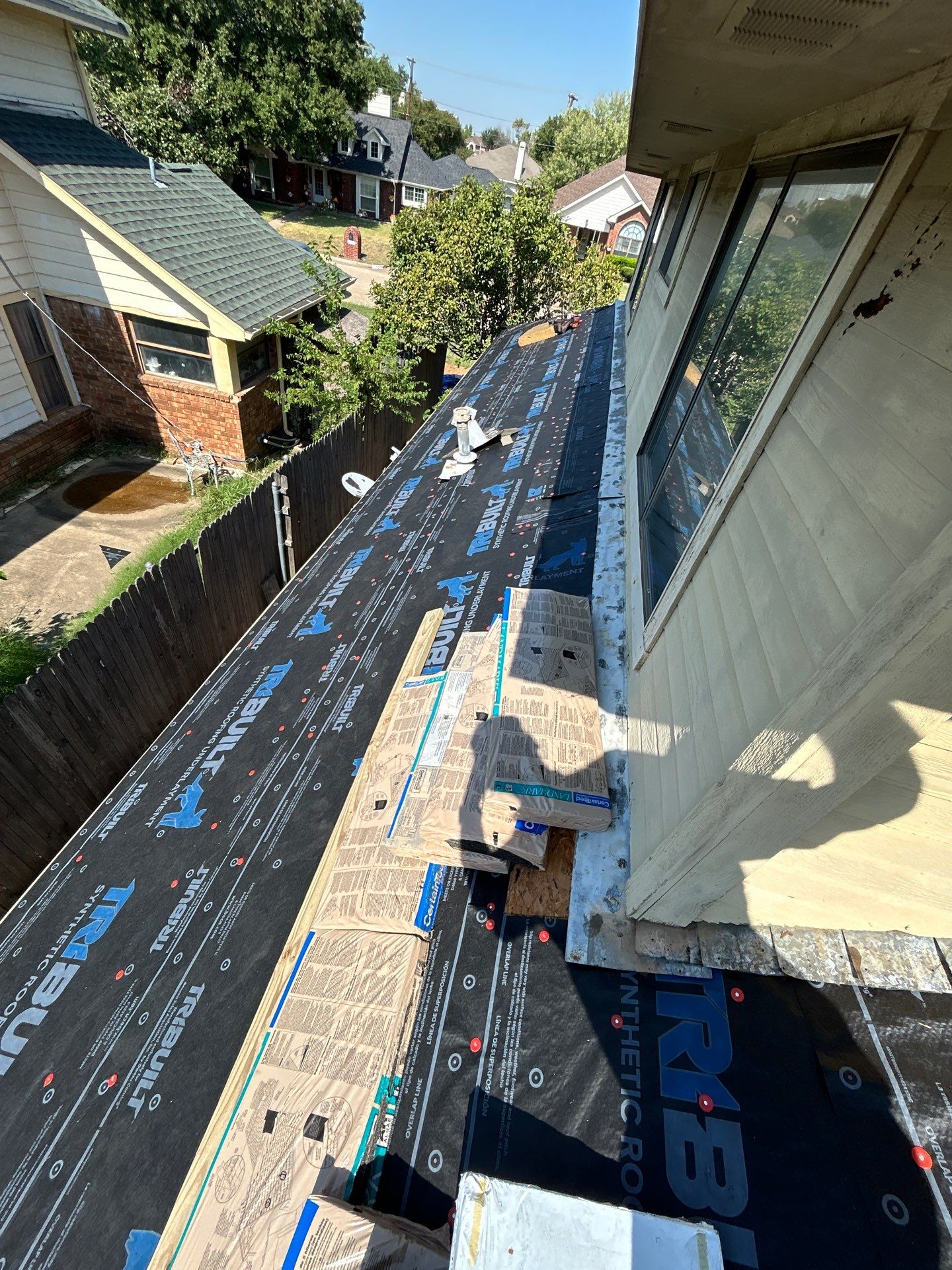 Project in Grand Prairie by Rhino Roofing and General Contracting, LLC