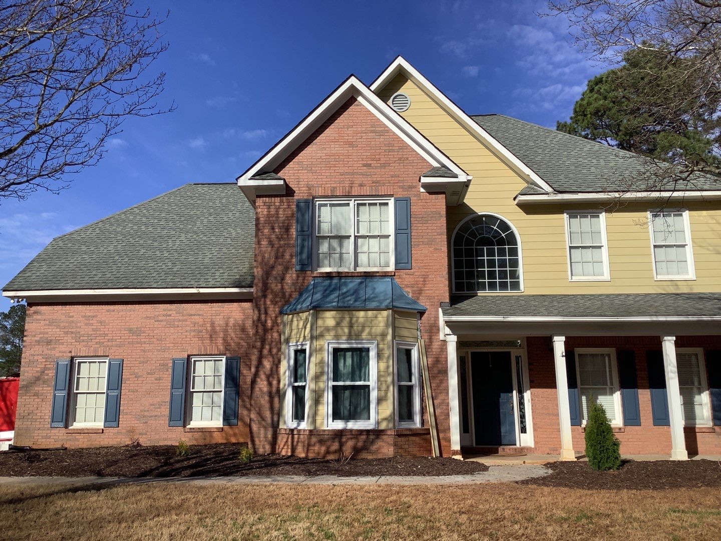 Comprehensive Exterior Renovation Featuring James Hardie Siding in Suwanee by Swift Home Renovations
