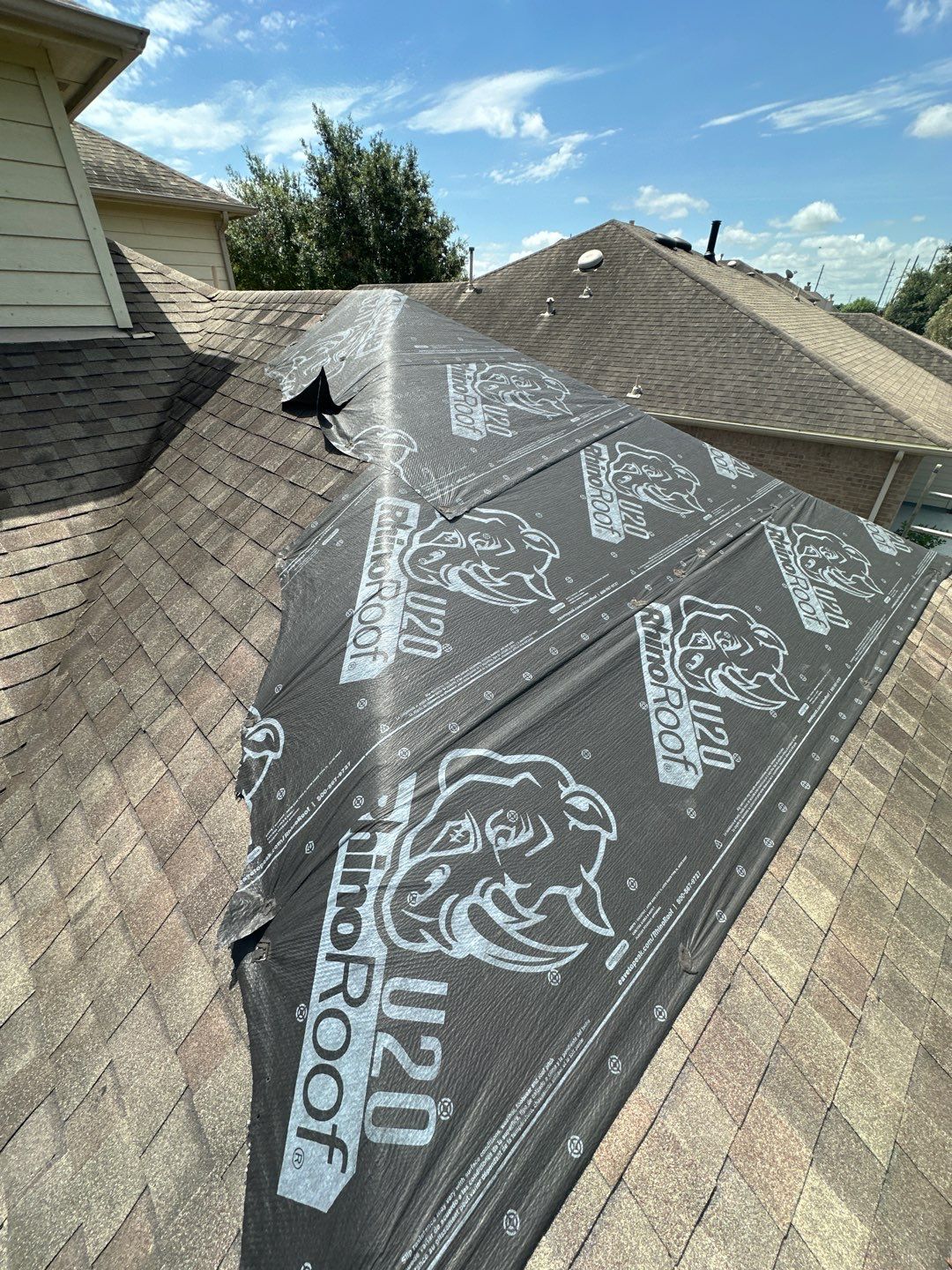 Residential Roofing Repair using Owen's Corning Duration (Lifetime) Shingles by Roof Repair Company