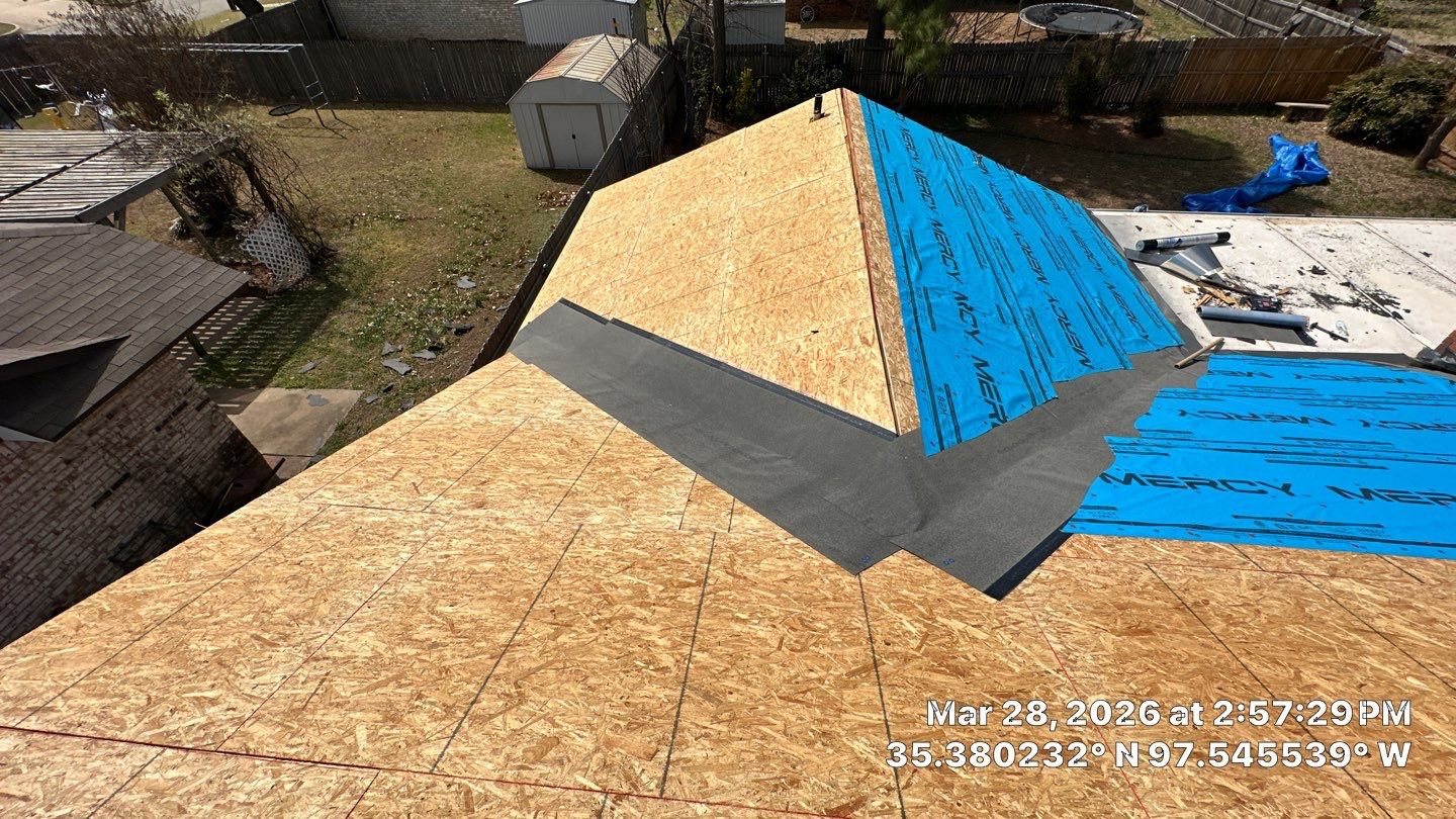 Project in Oklahoma City by Icon Roofing And Construction