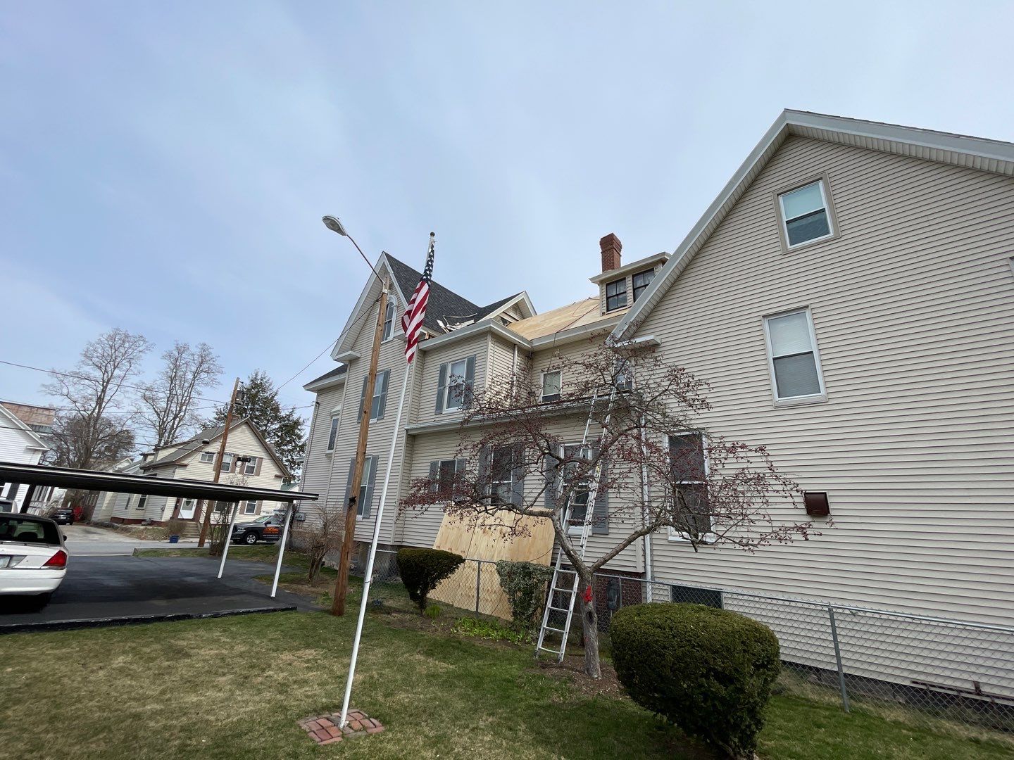Residential Roofing Installation using GAF Timberline HDZ by Sensible Home Solutions