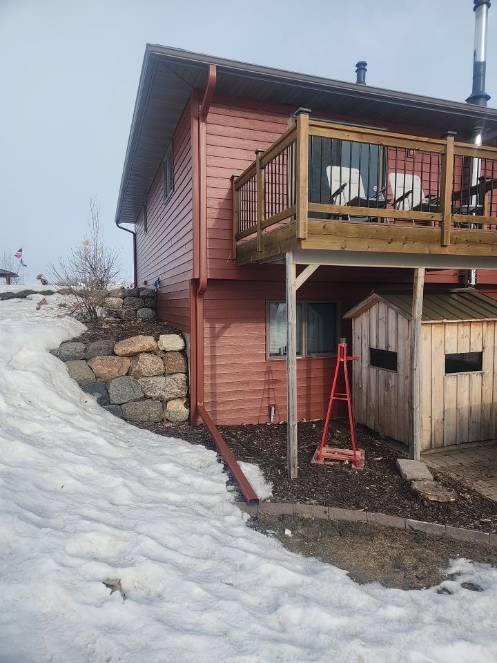 3x4" Steel Downspouts in Buffalo by Next Level Seamless Gutters / Exteriors Inc.