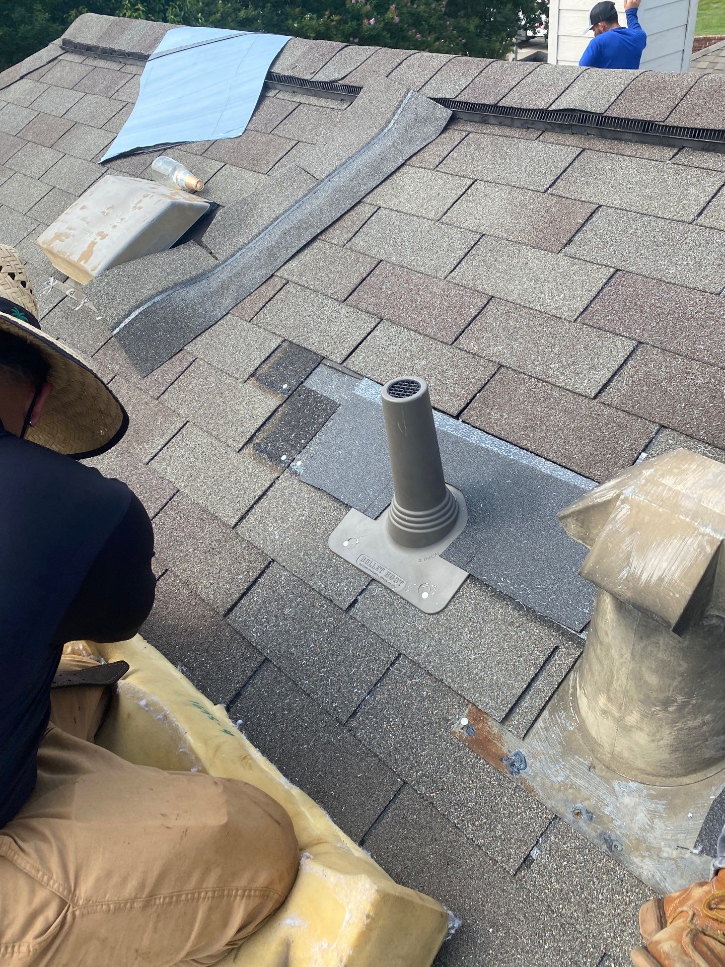 Hail Damage using Owen's Corning Duration (Lifetime) Shingles by Roof Repair Company