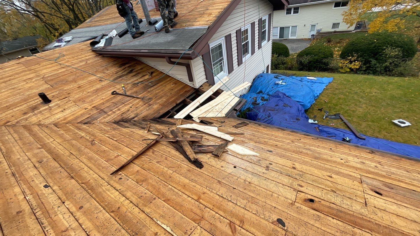 Residential Roofing Installation using GAF Timberline HDZ by Pro Home Services Inc