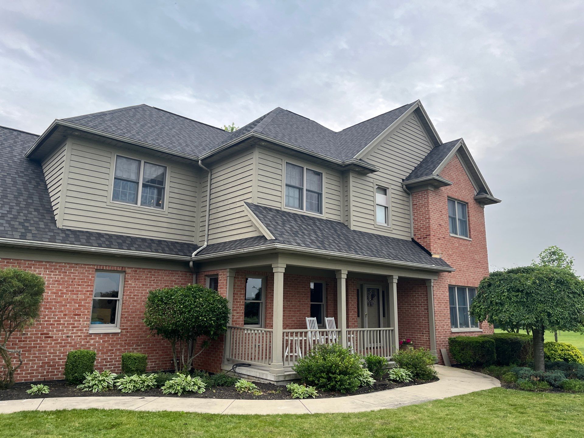 Residential Roofing Installation using GAF Timberline HDZ Appalachian Sky by Nitro Roofing and Construction