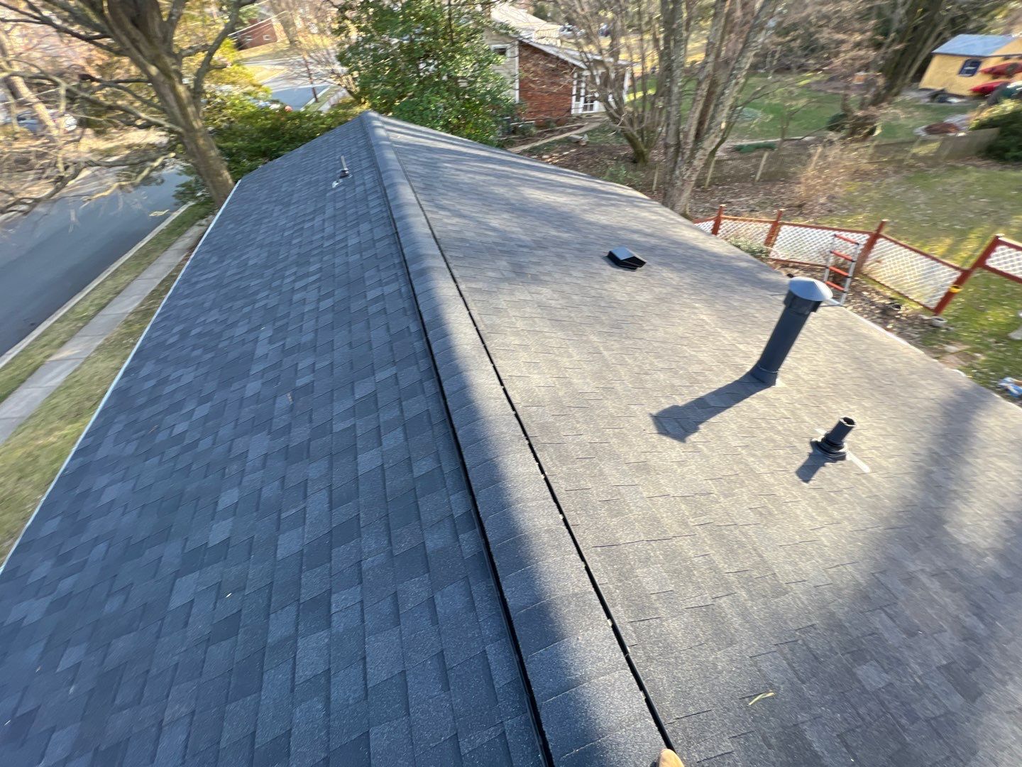 Fairfax: CertainTeed Landmark Pro Designer Shingles in Max Def Charcoal Black by RM Banning, Inc.