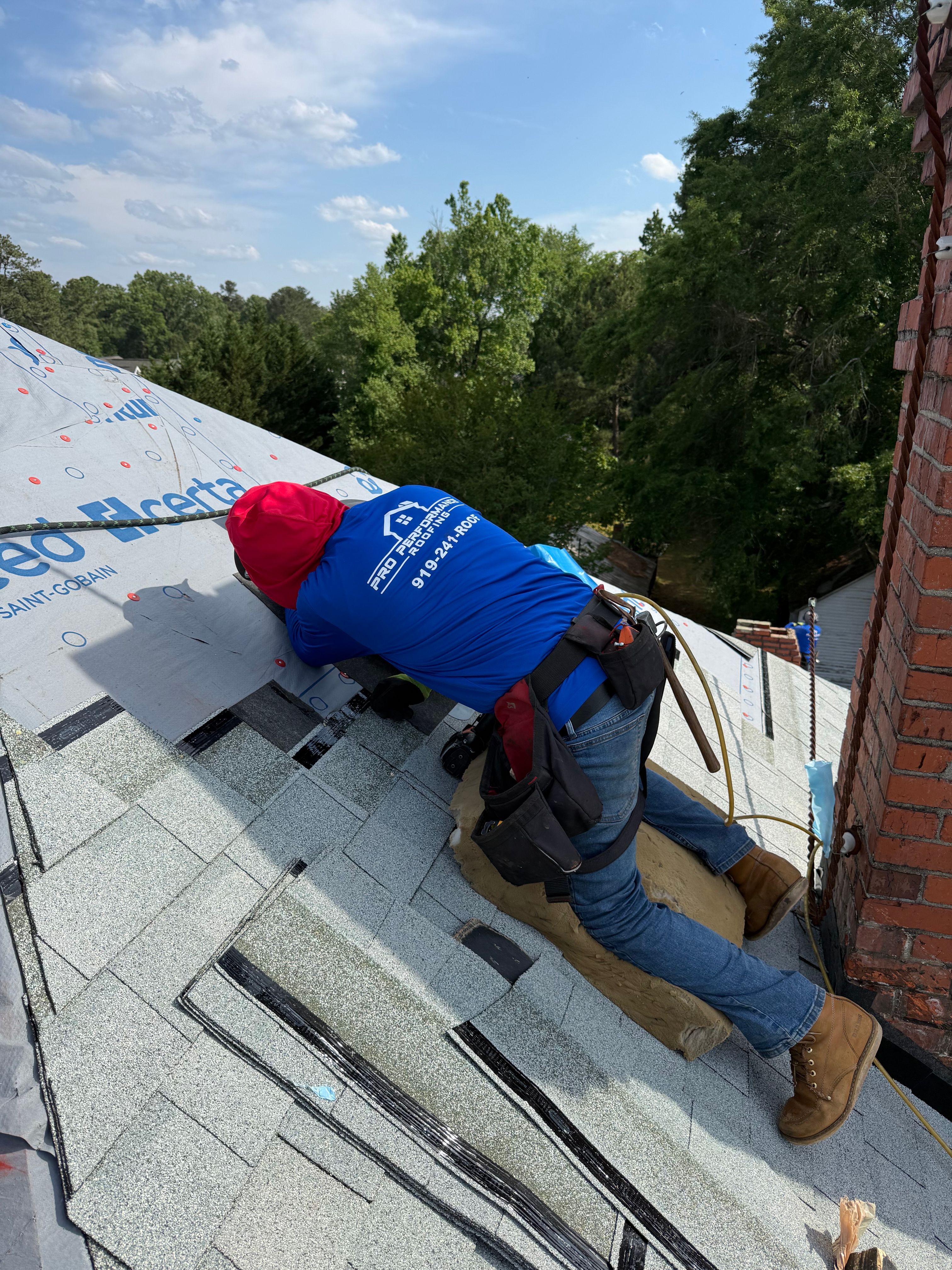 Project in Durham - Certainteed Landmark Pro Silver Birch by Pro Performance Roofing