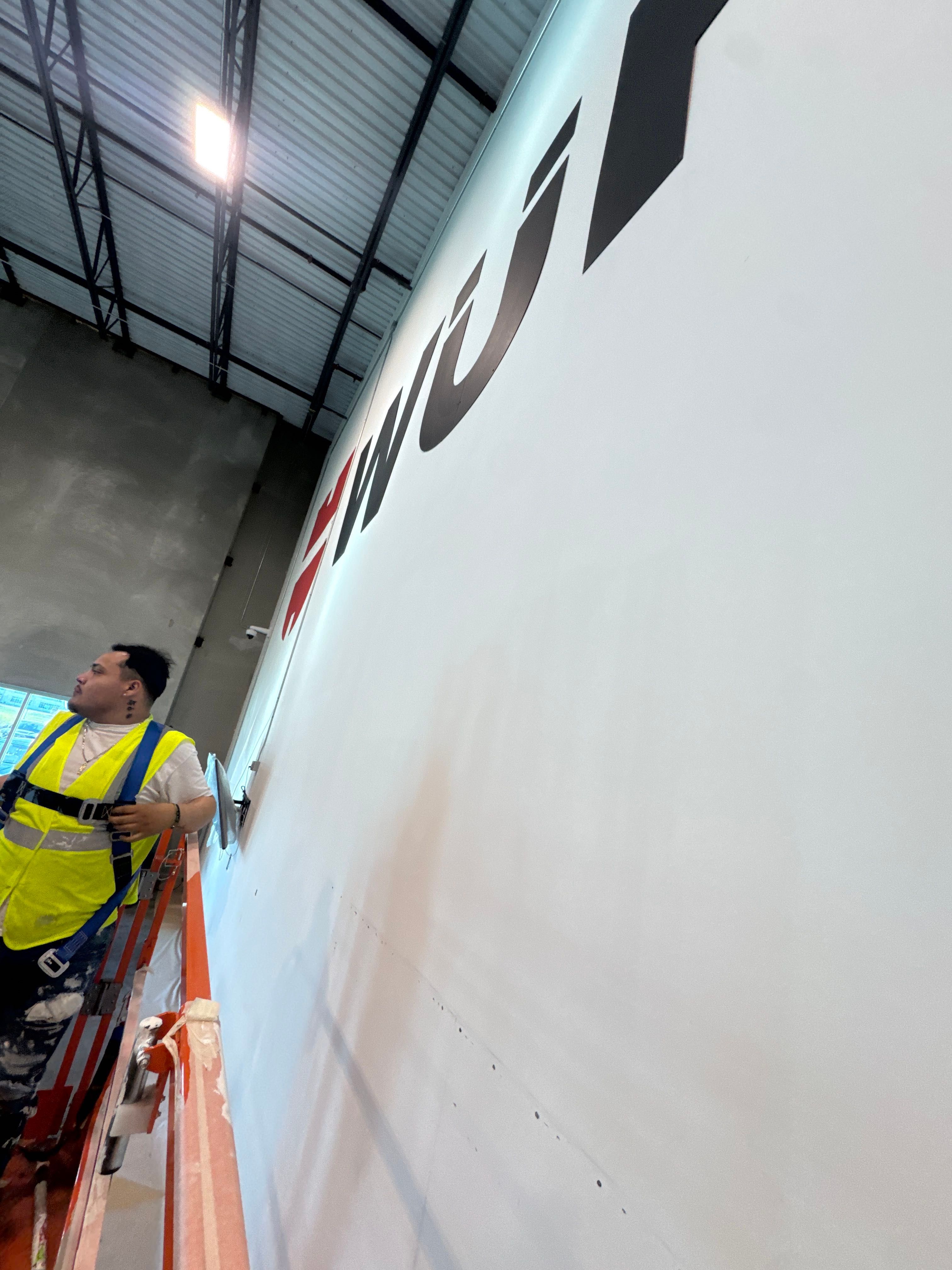 Commercial Interior Repaint Office & Warehouse by Midwest Paint LLC