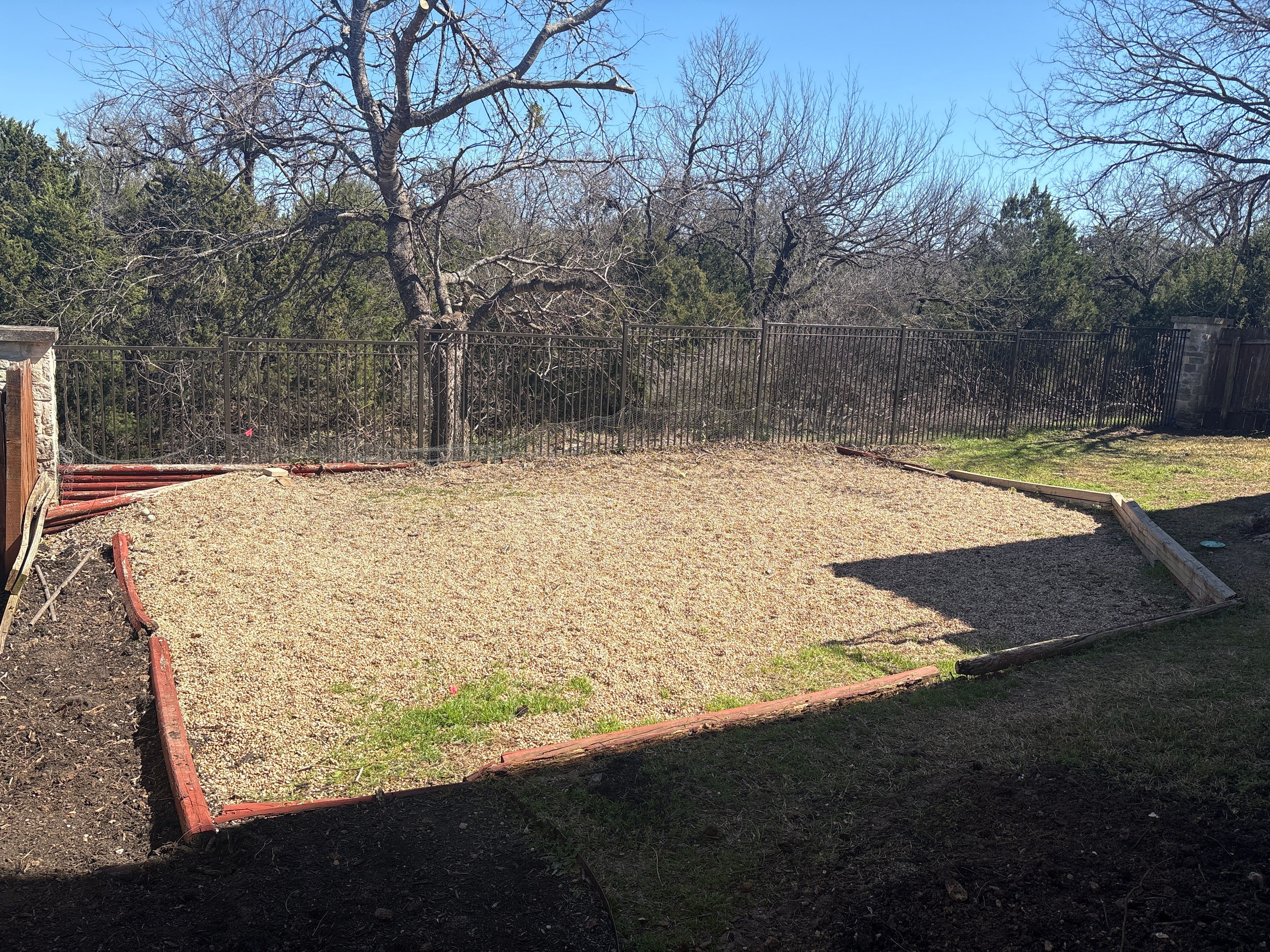 Compacted Base Custom Court by Sport Court Austin