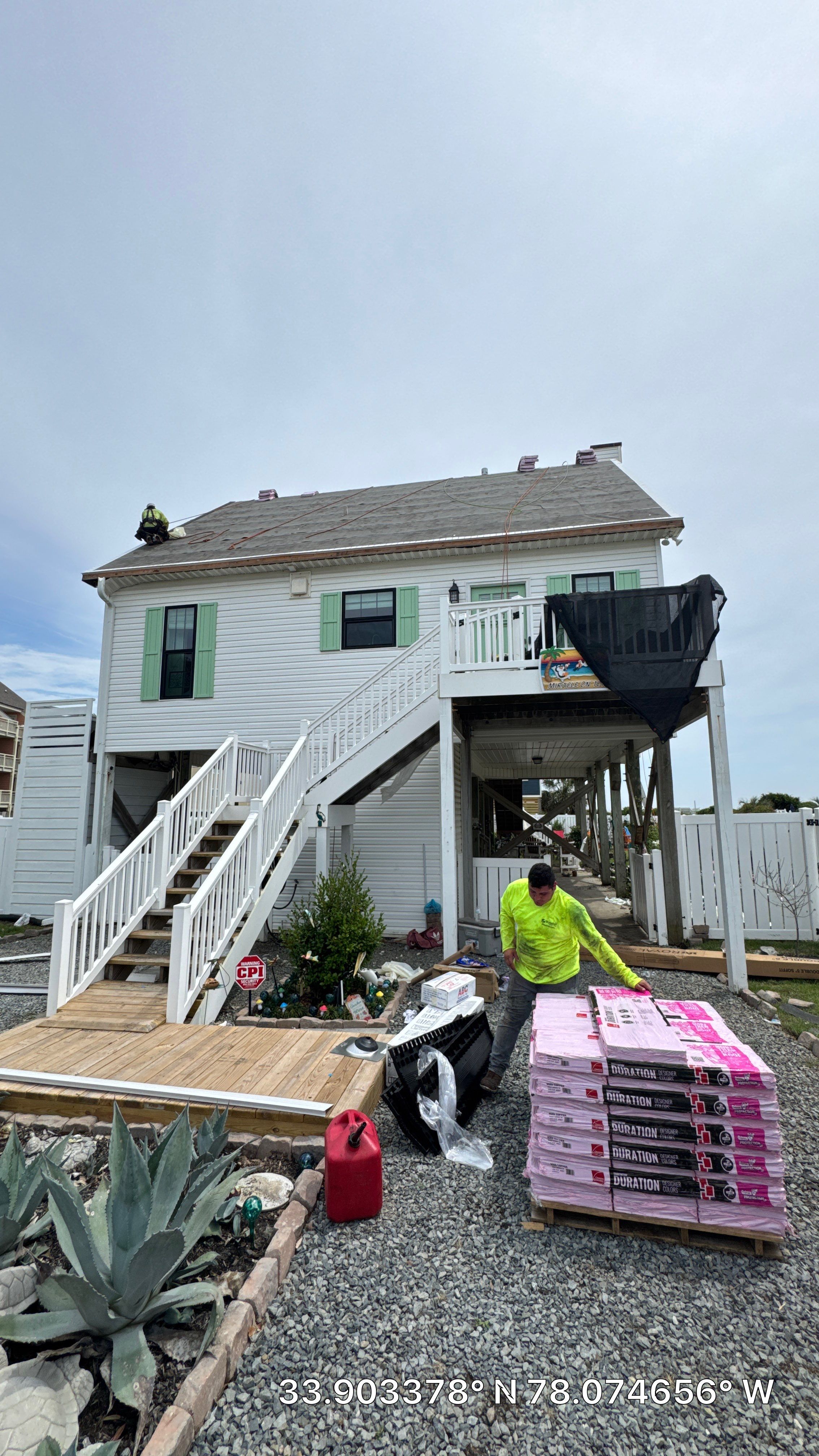 Fortified roofing system in Oak Island NC  by Skywalker Roofing LLC