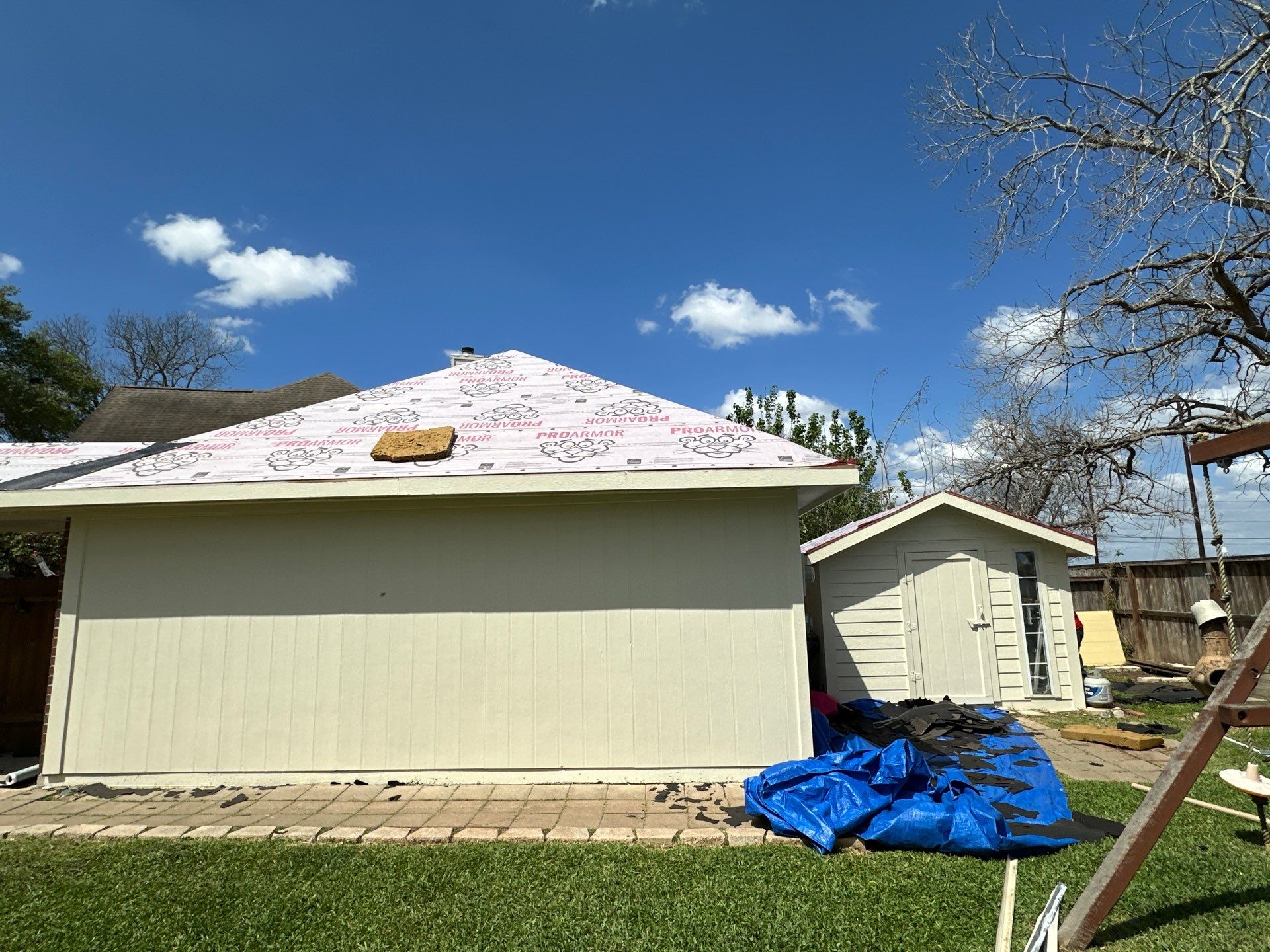 Project in Sugar Land by Motion Roofing