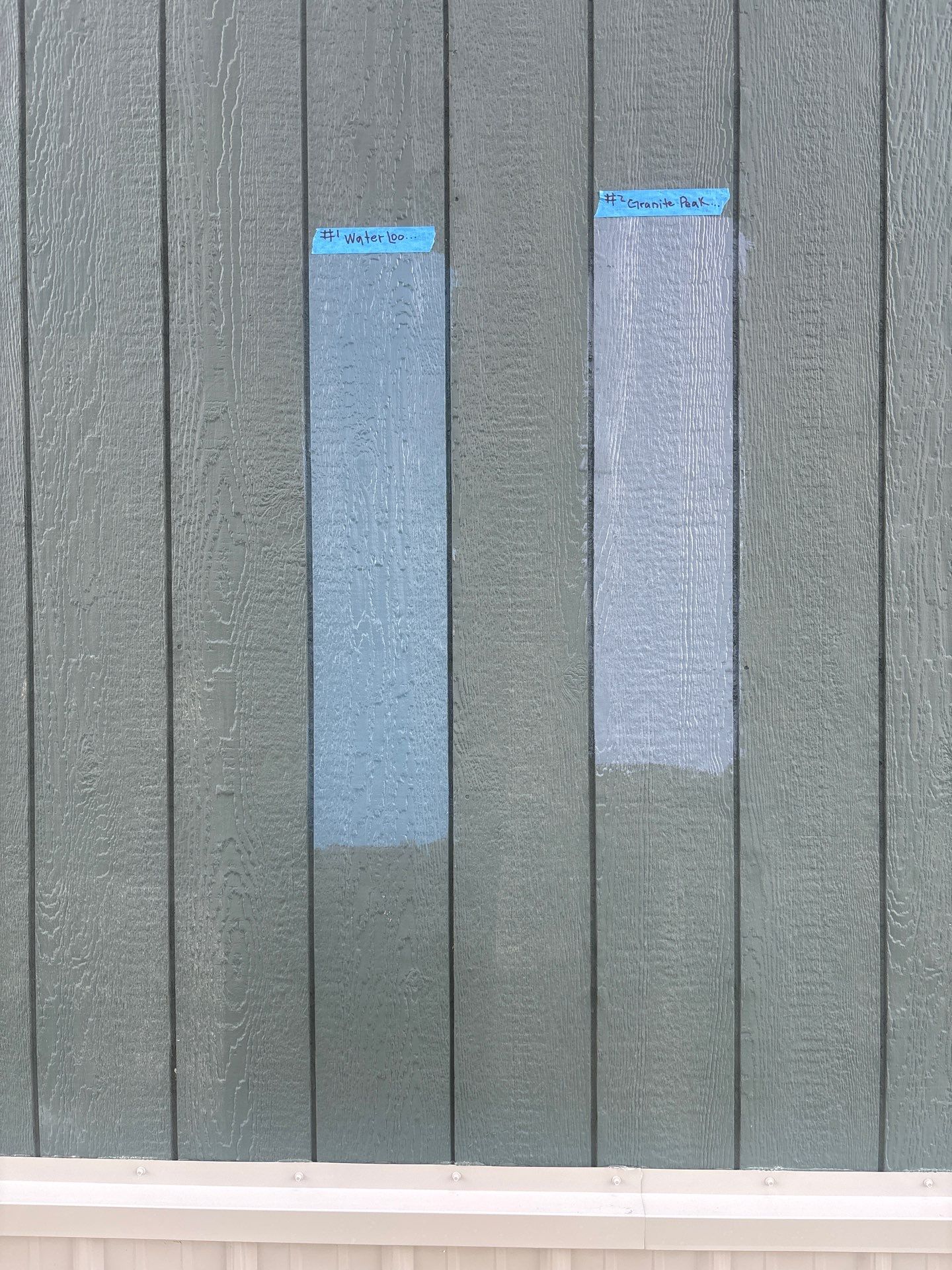 Exterior Painting in Fruitvale, TX | Wood Porch & Home in Deep Navy Blue by Quality Coats Painting