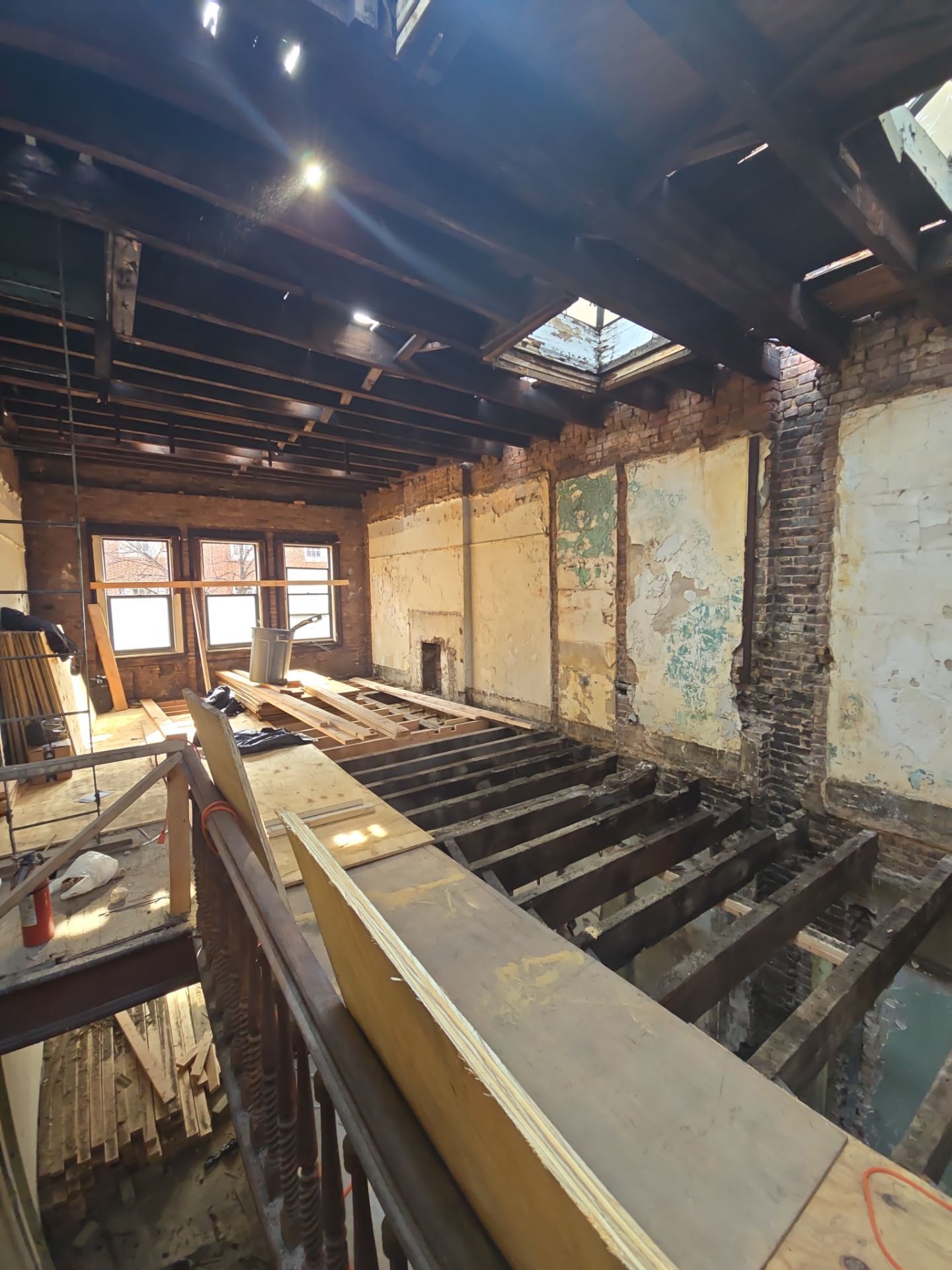 Major Remodel With Extension in Harlem by Omada Construction Corp
