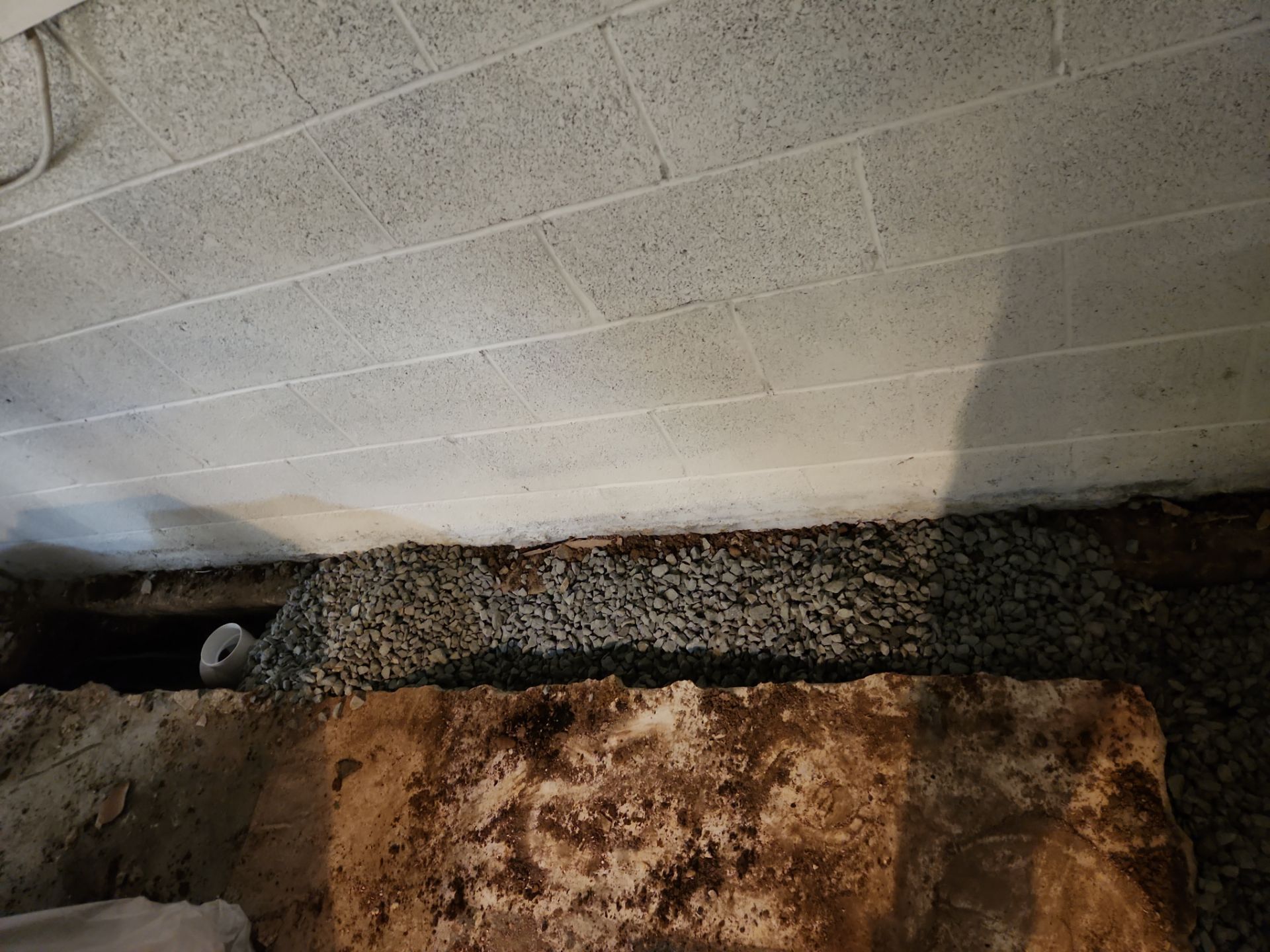 Interior French Drain & Mold Remediation Project in Manville, New Jersey by Pure Service Pro, LLC 