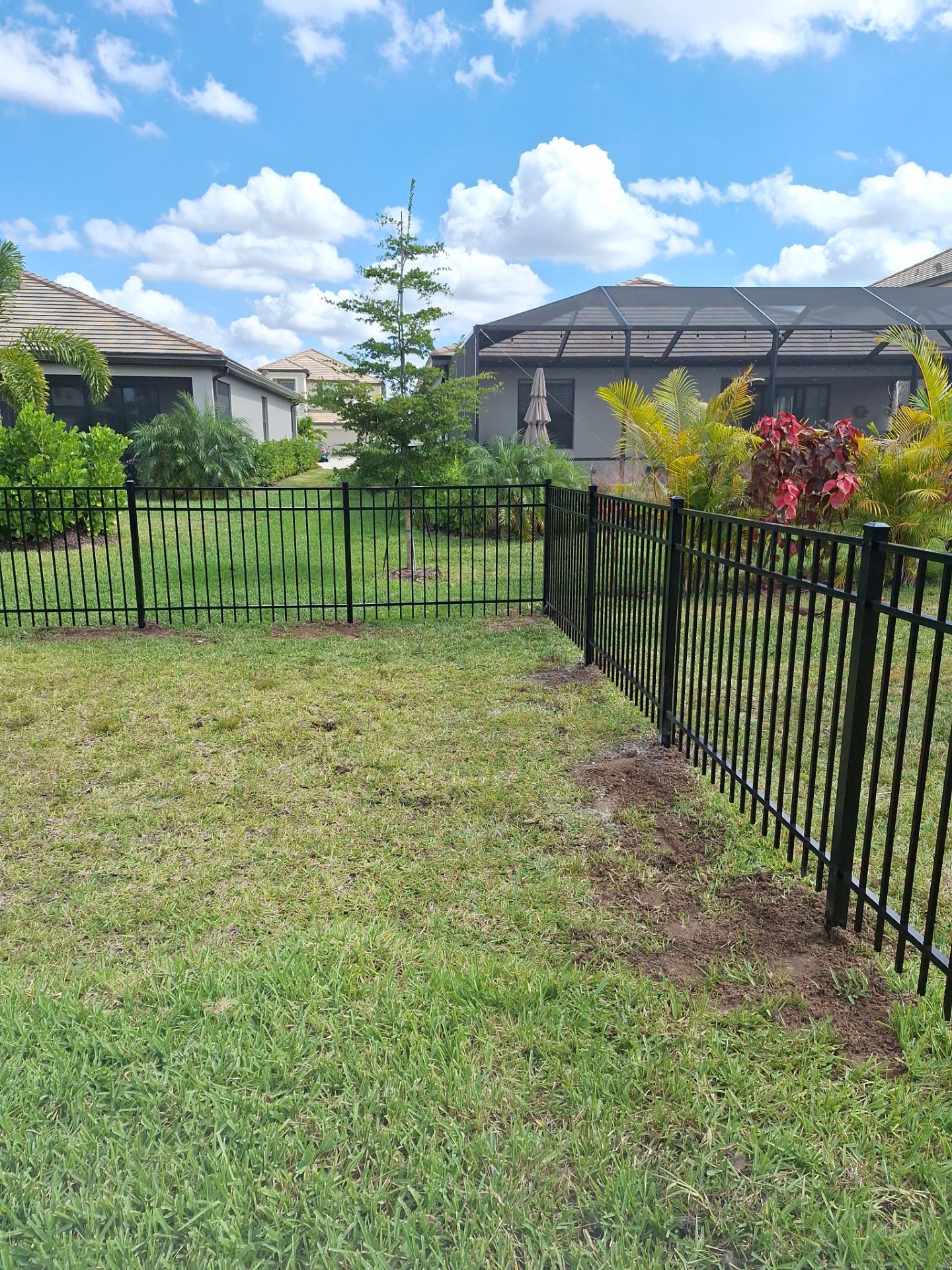 3 Rail Black Aluminum In Lakewood Ranches by Asap fence and gates, LLC