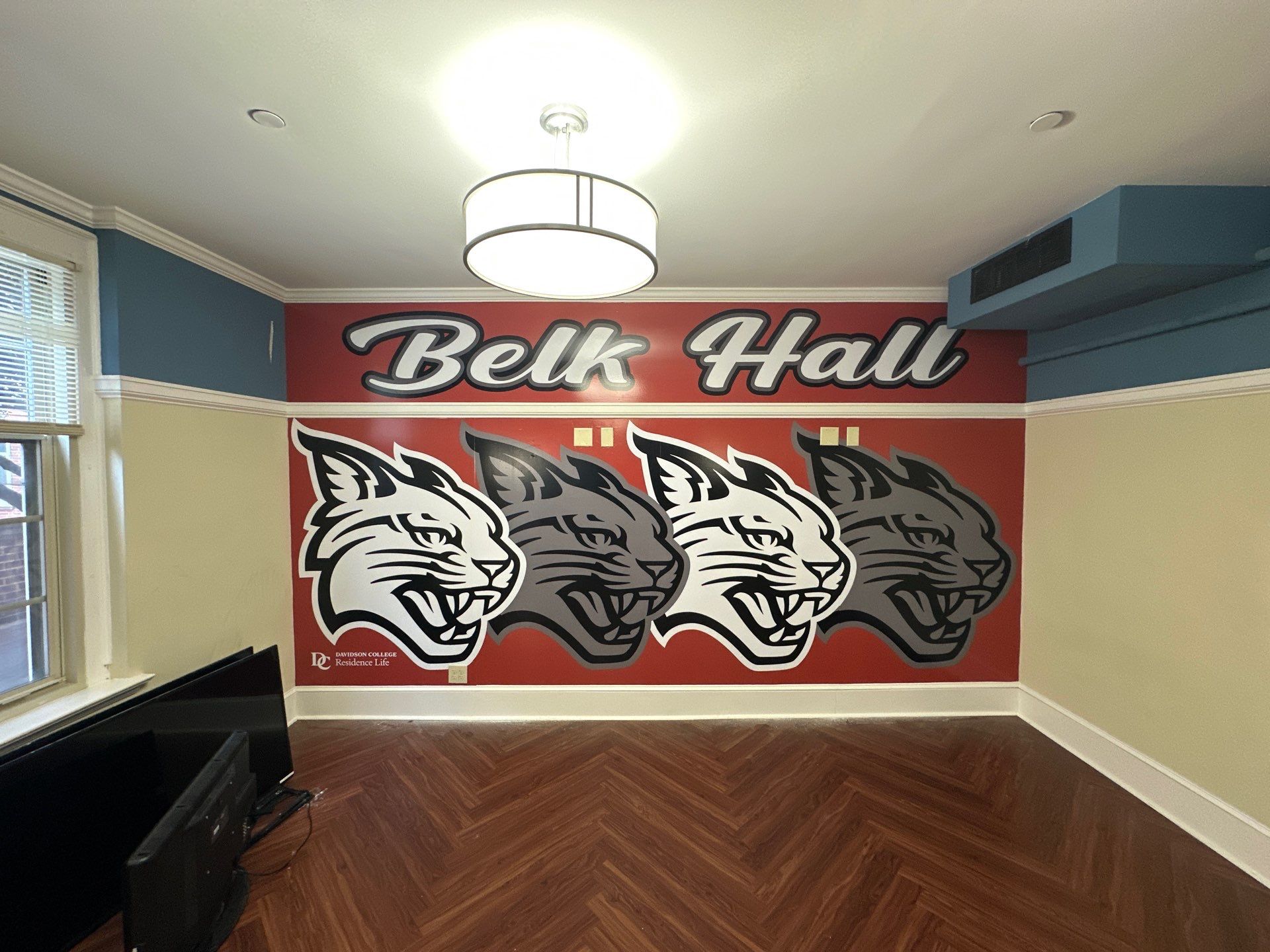 Davidson College - Interior Wall Graphic Installation by QC Signs and Graphics