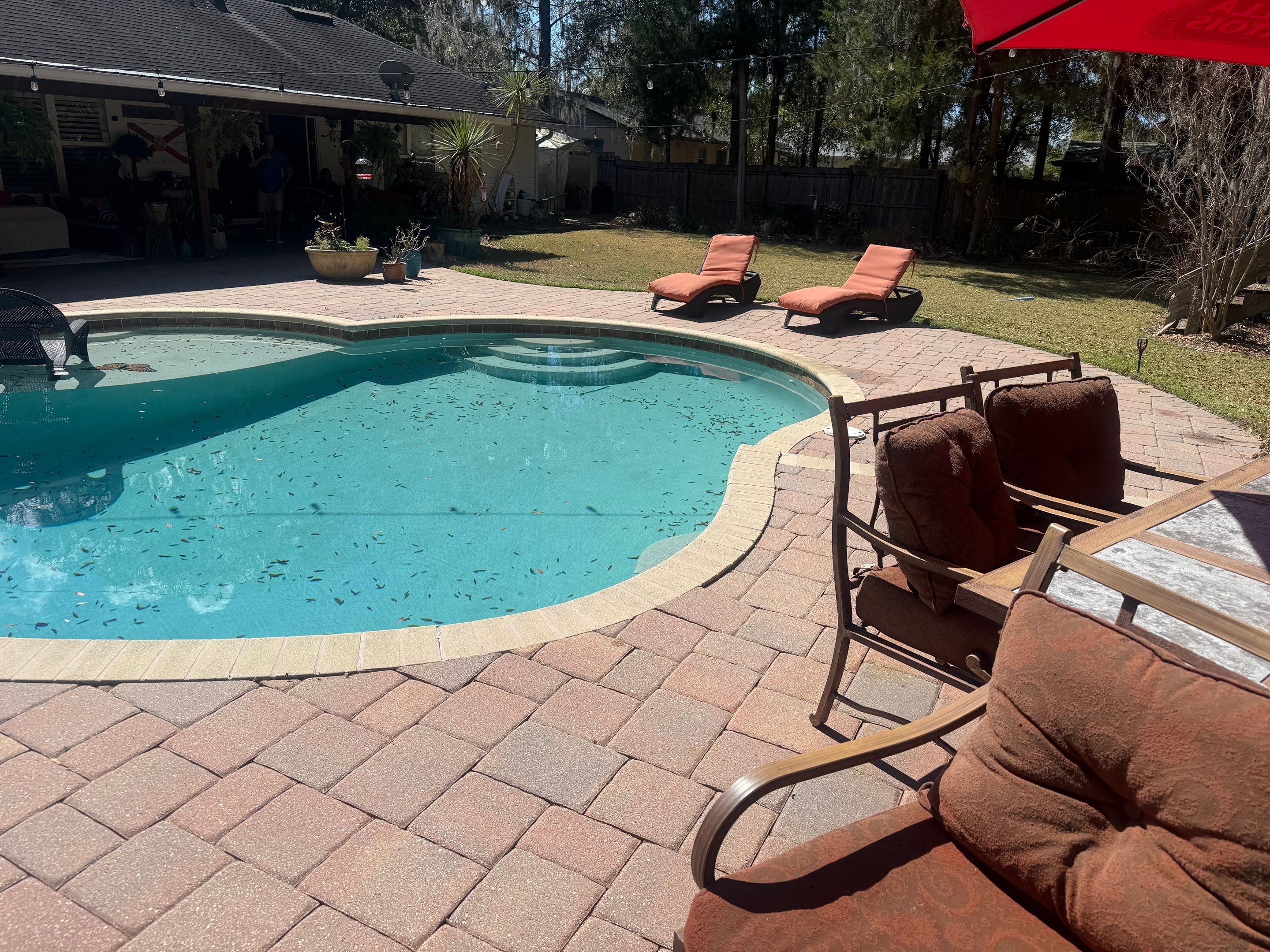Brick Paver Pool Deck Sealing in Williston by Infinite Exteriors LLC